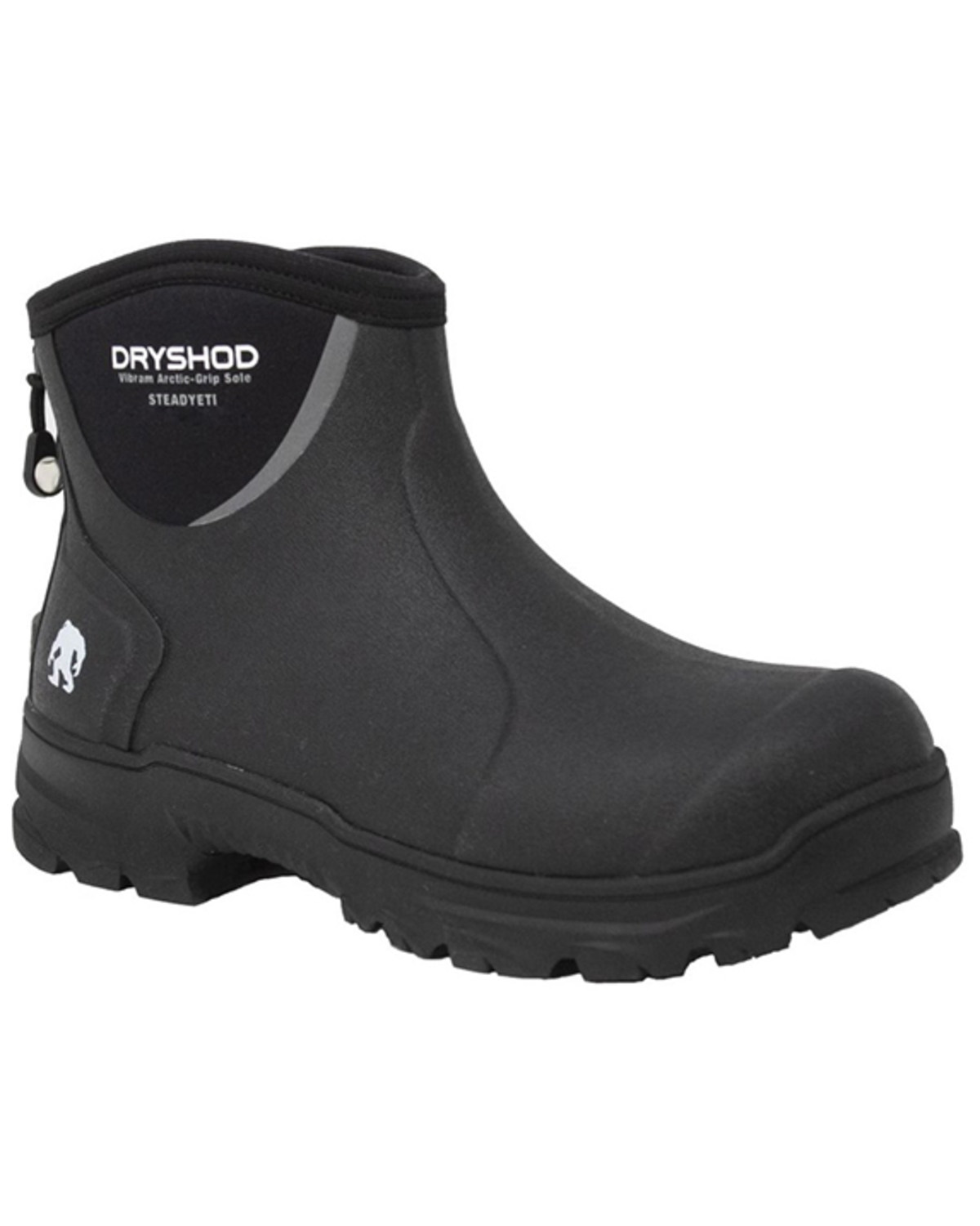 Dryshod Men's Steadyeti Vibram Arctic Grip Waterproof Ankle Boots - Round Toe