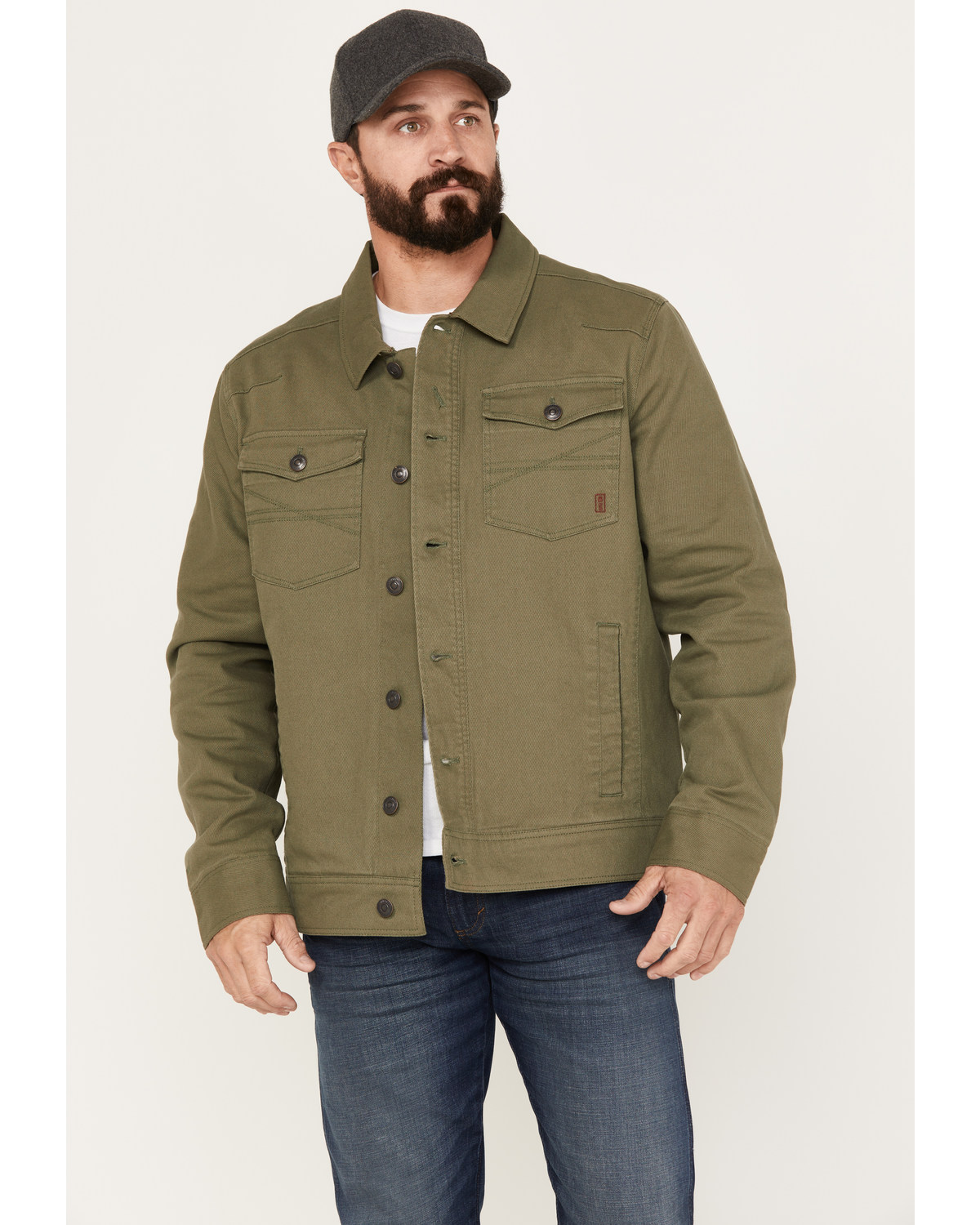 Brothers and Sons Men's Calvary Trucker Western Jacket