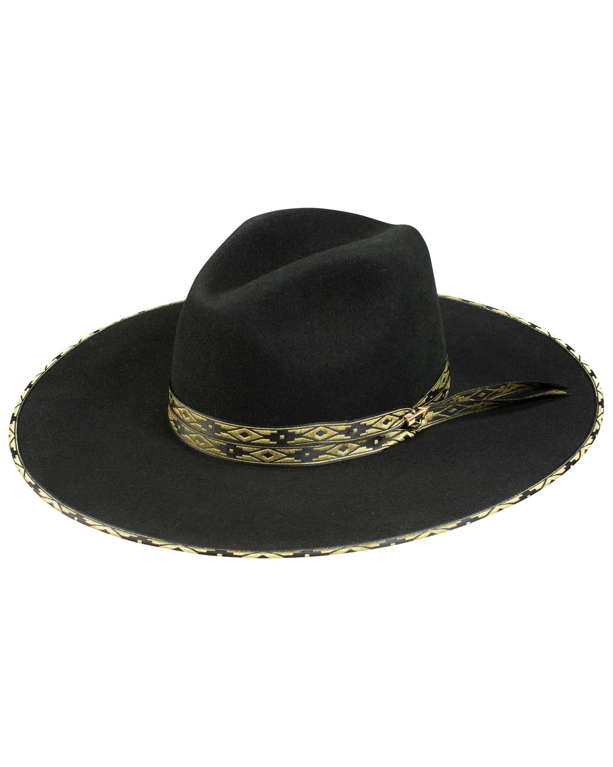 Black stetson hat womens clearance