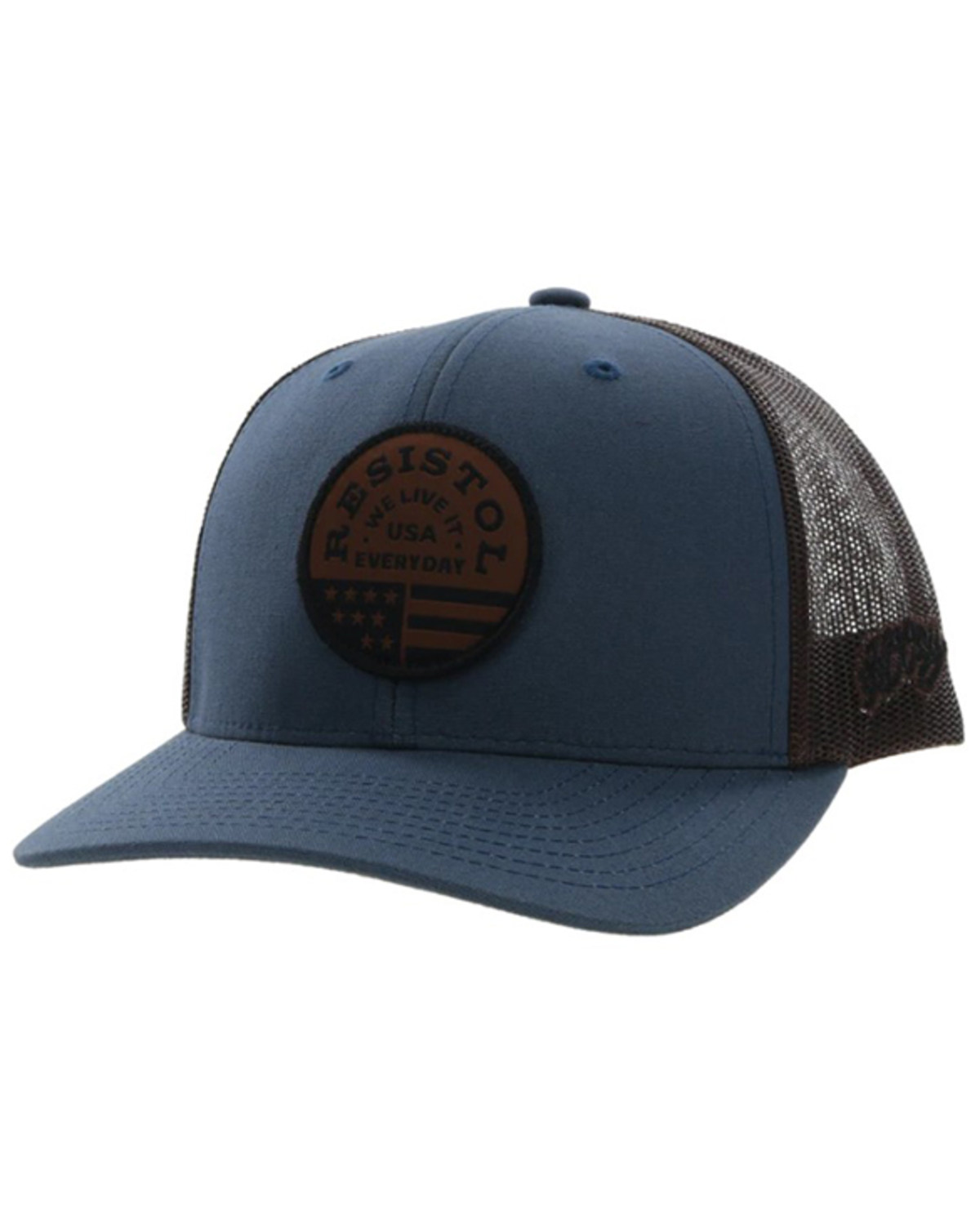 Hooey Men's Resistol Round Patch Trucker Cap