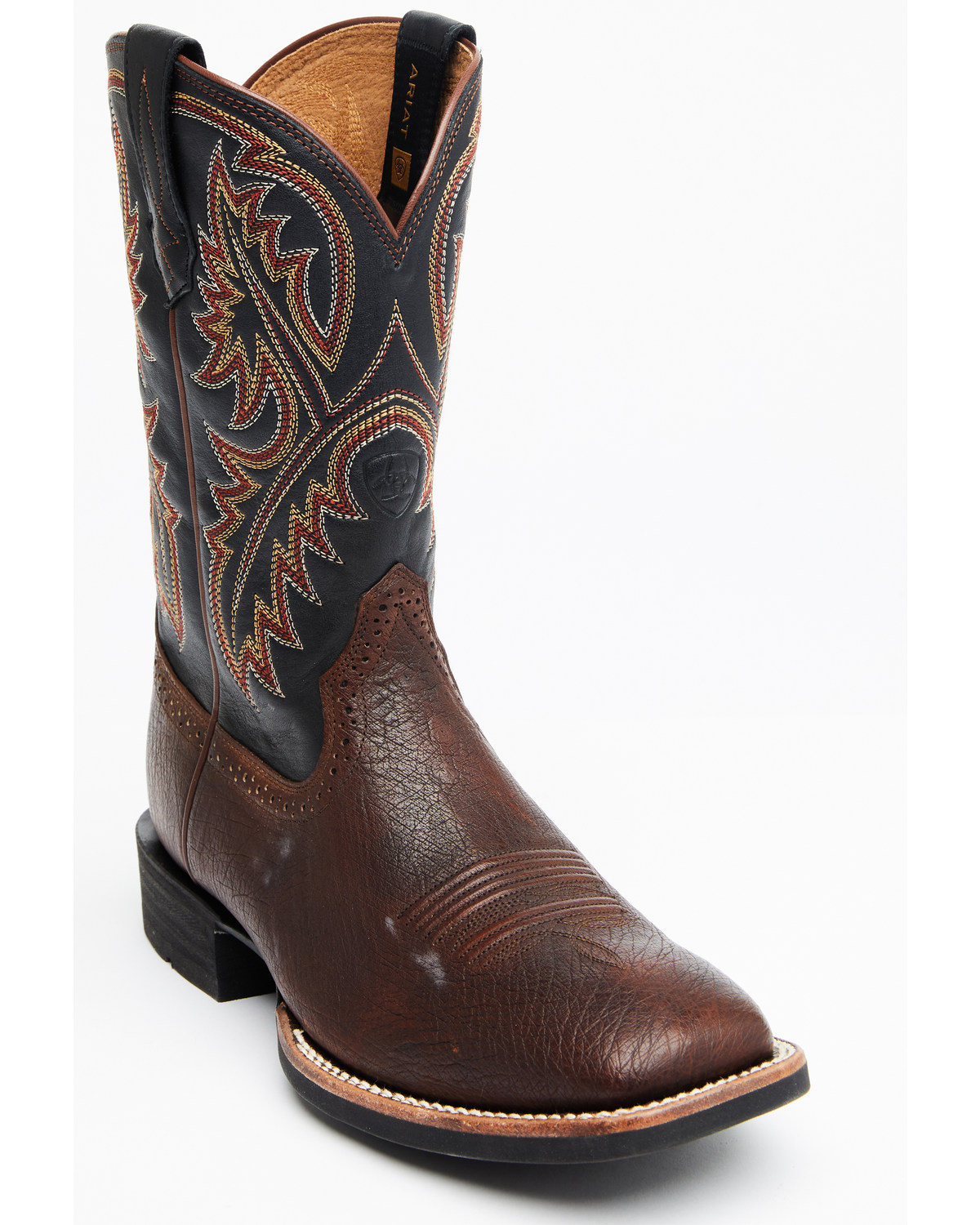 ariat ostrich square toe boots