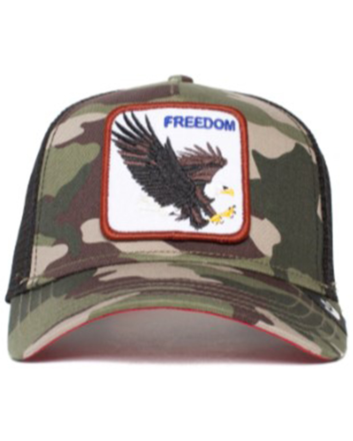 Goorin Bros Men's Freedom Eagle Camo Print Trucker Cap