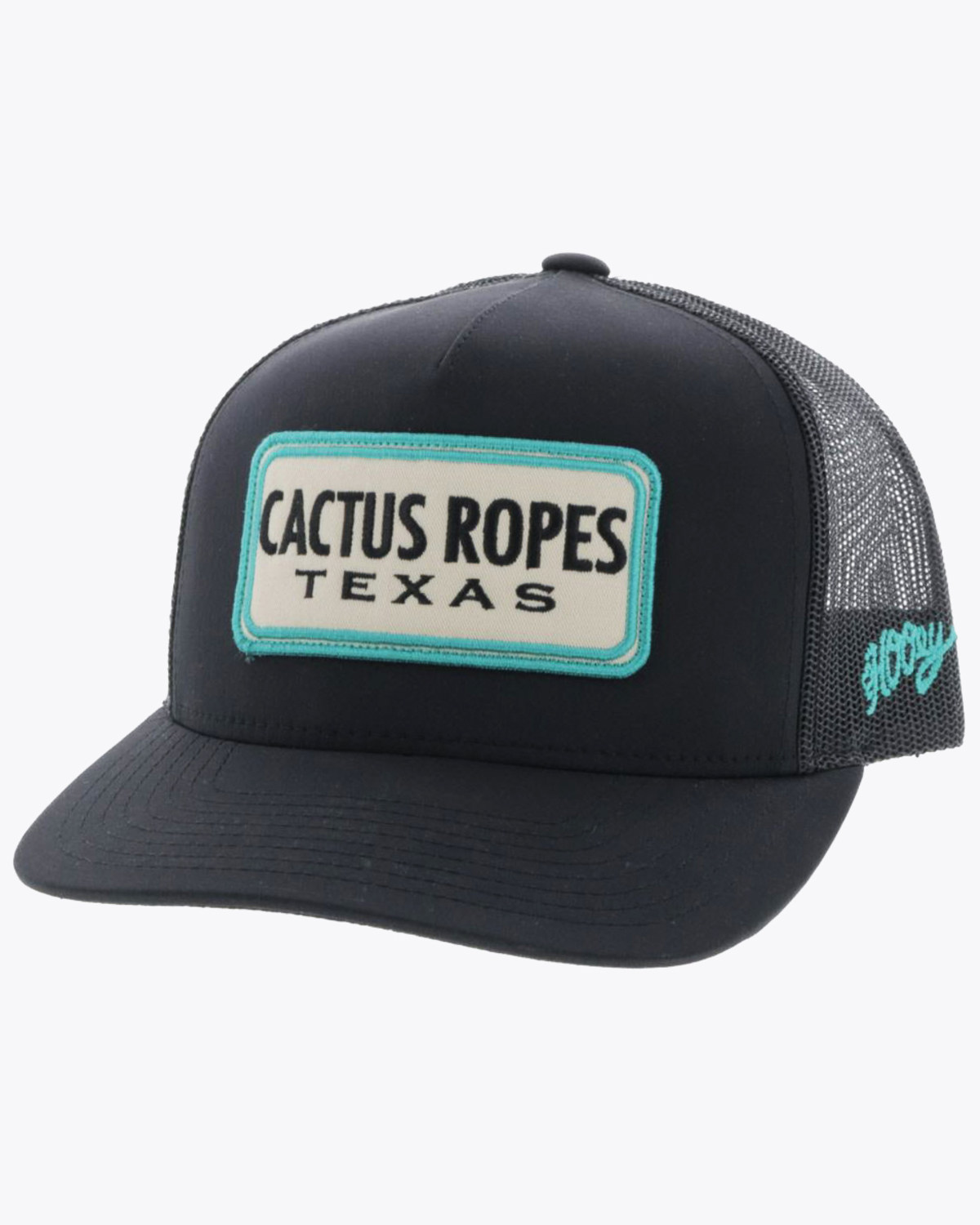 Hooey Men's Cactus Ropes Logo Mesh Trucker Cap