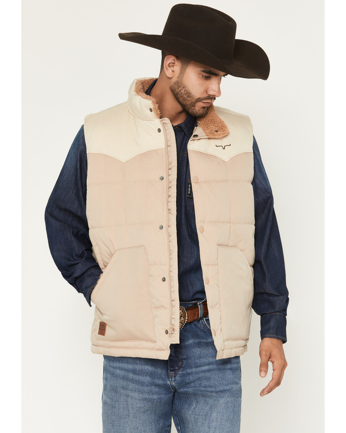 Kimes Ranch Men's Muir Trail Quilted Zip Vest