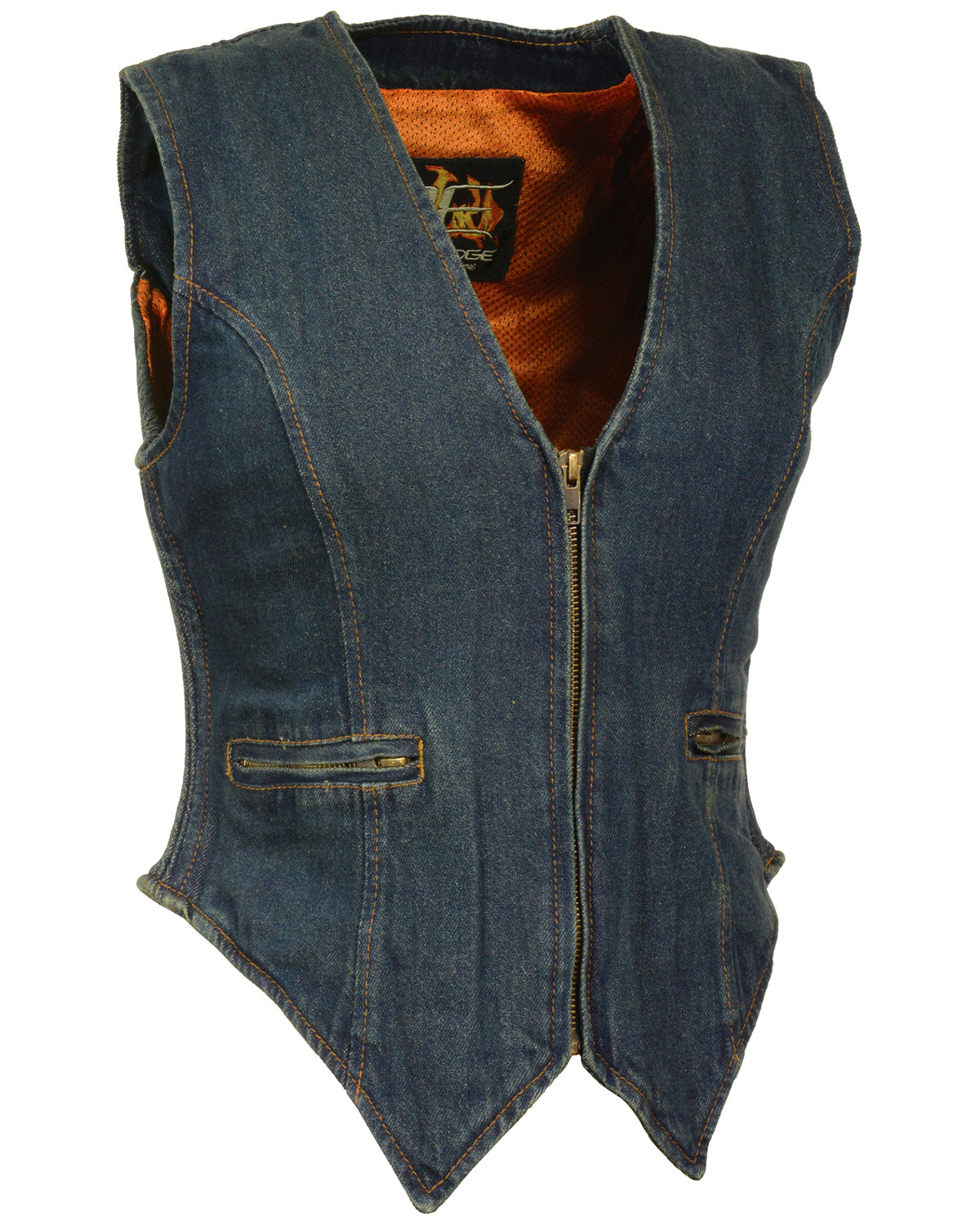 milwaukee denim vest