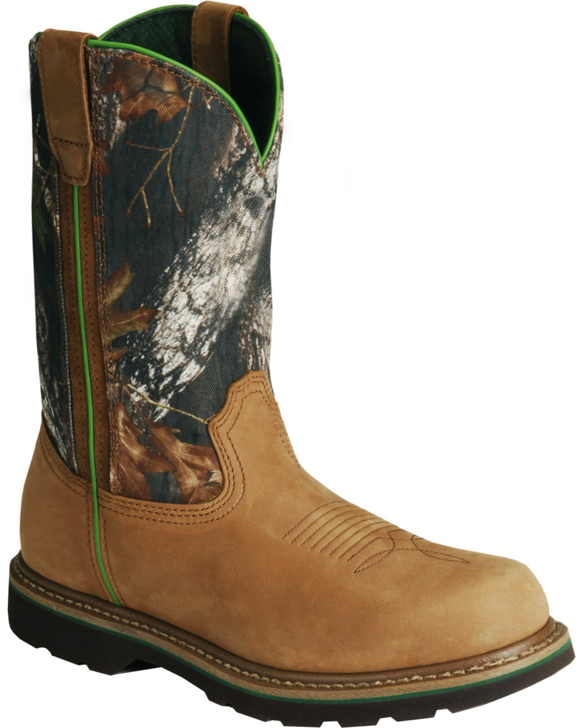 John Deere® Men's Mossy Oak Wellington Boots | Boot Barn