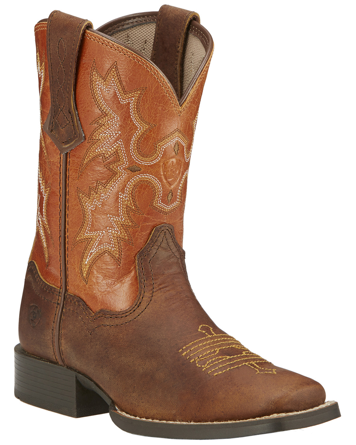 square toe cowboy boots for boys