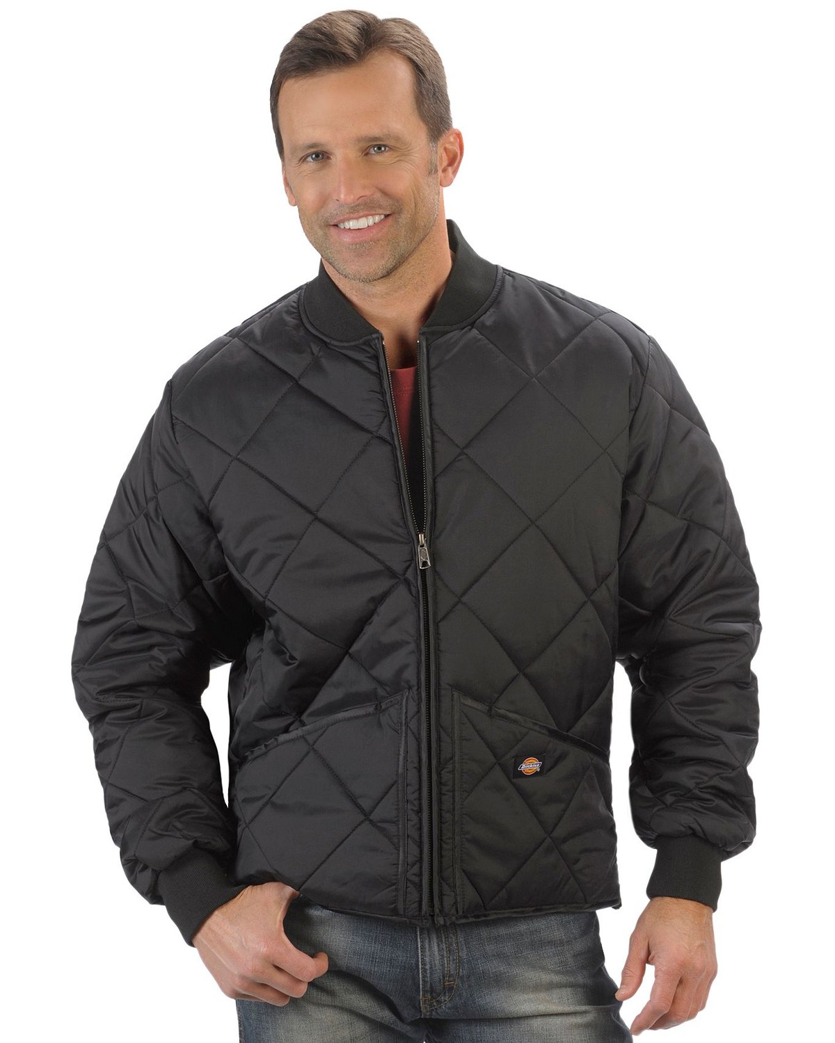 dickies denim work jacket