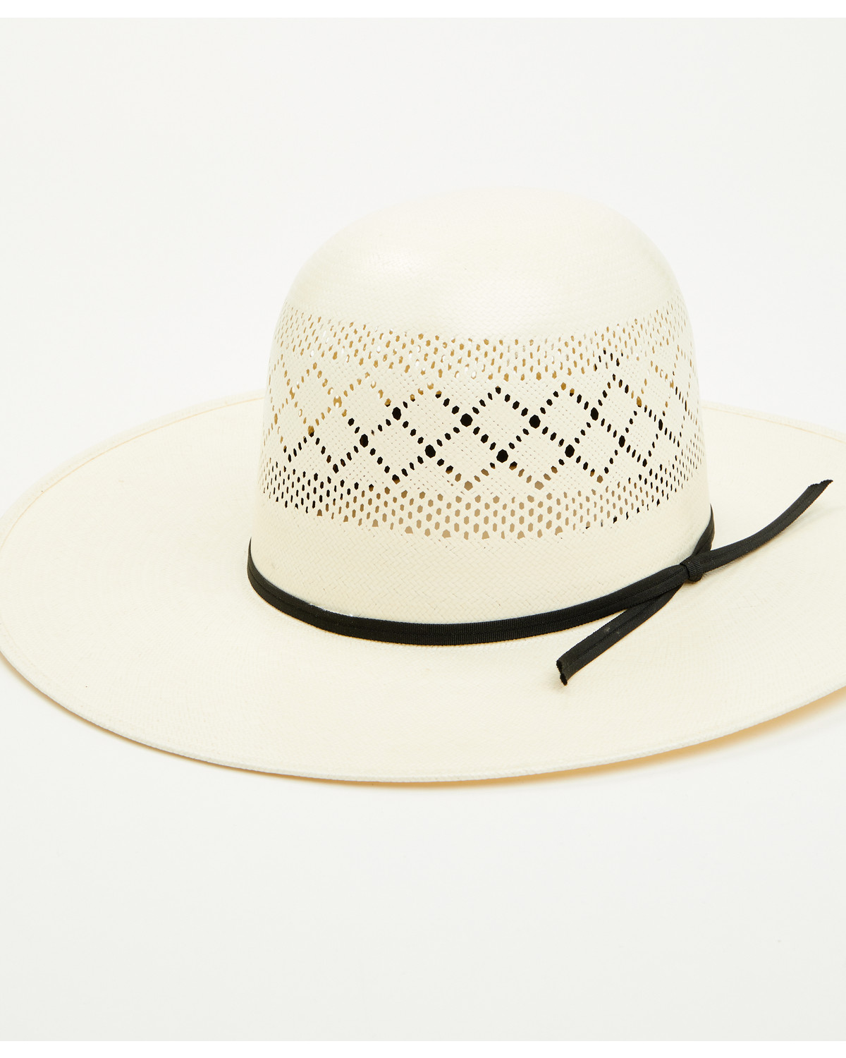 Rodeo King 25X Double Diamond Open Crown Straw Cowboy Hat