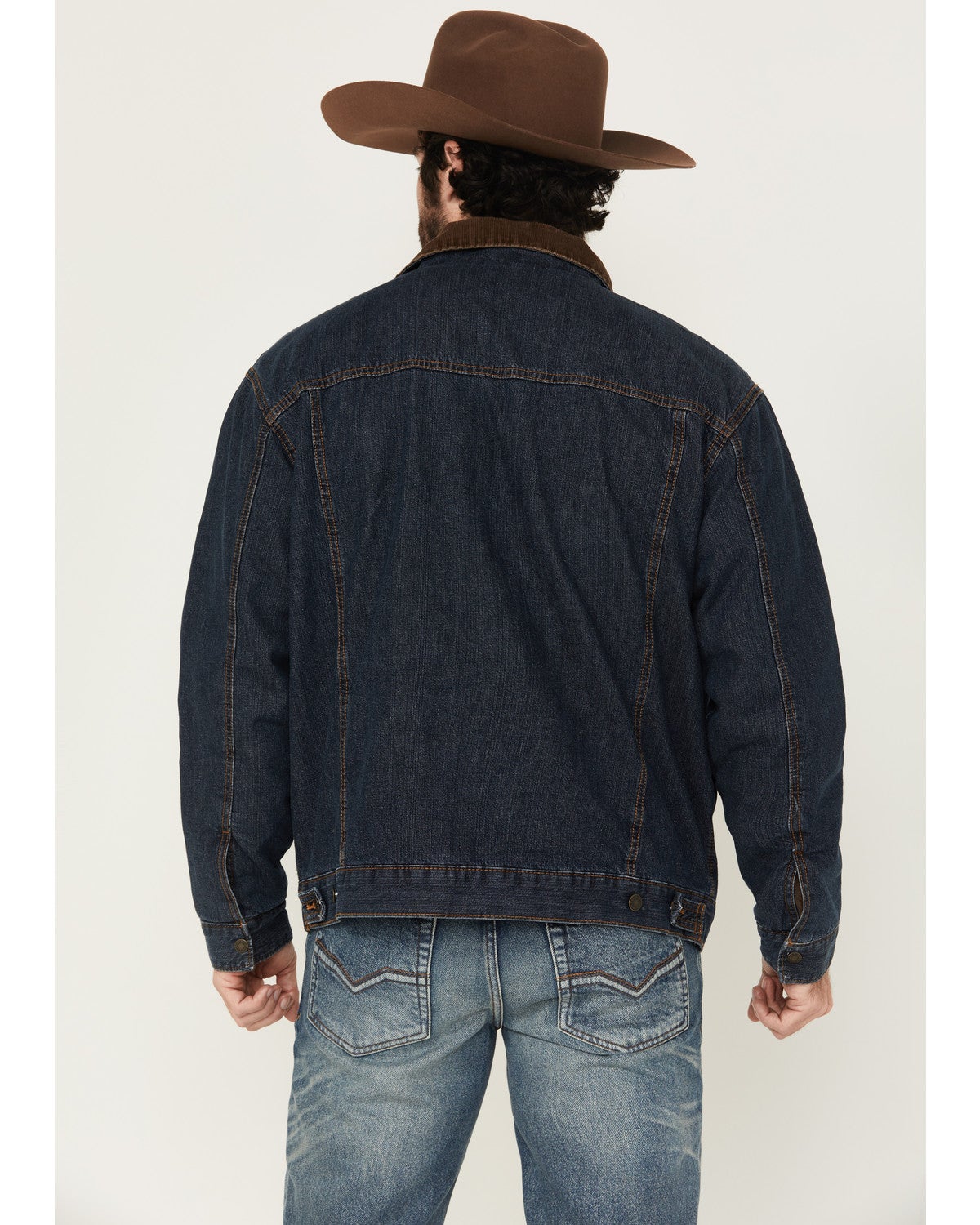 Wrangler Men's Concealed Carry Blanket Lined Denim Jacket Boot Barn