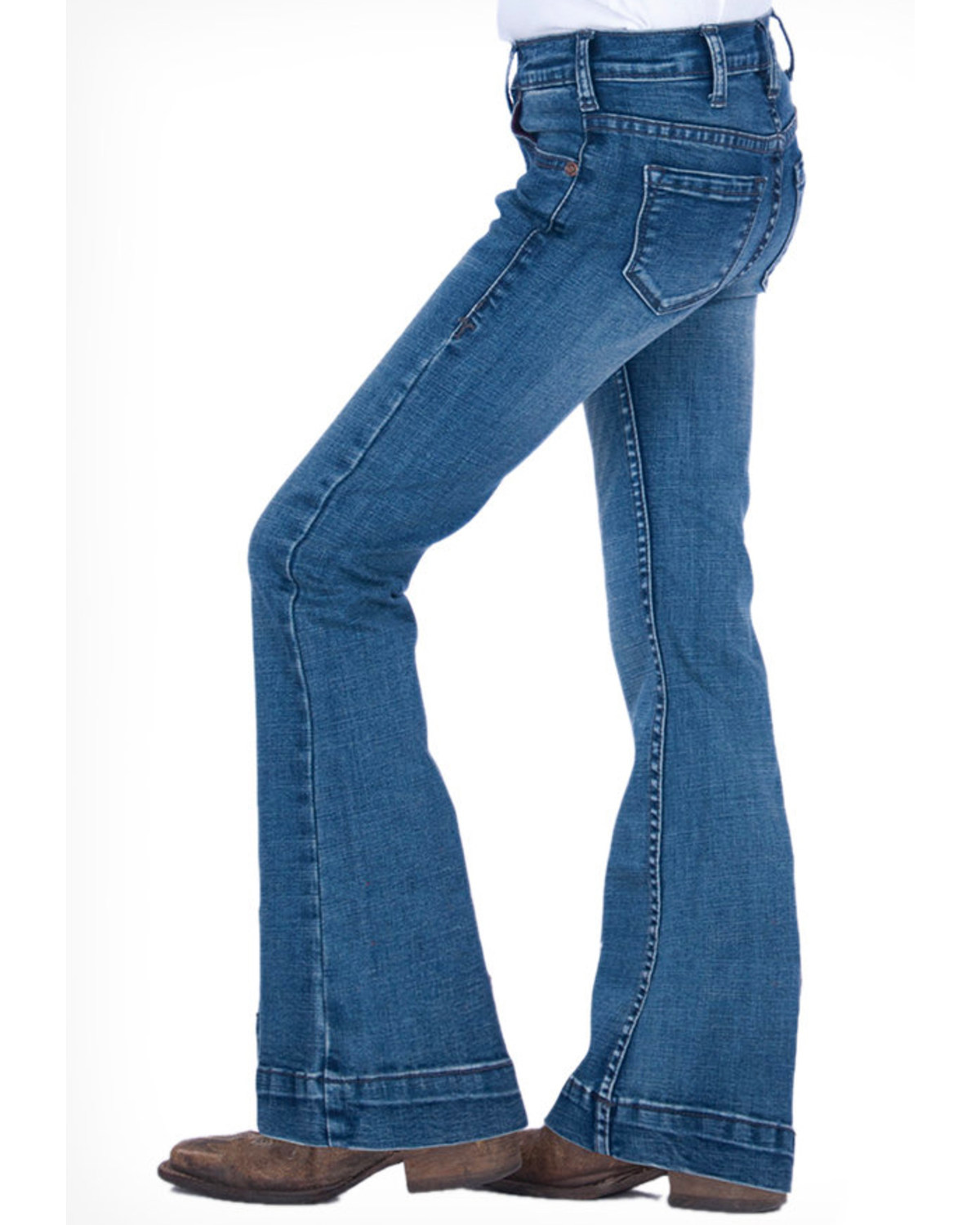 Cowgirl Tuff Girls' Medium Trouser Jeans | Boot Barn