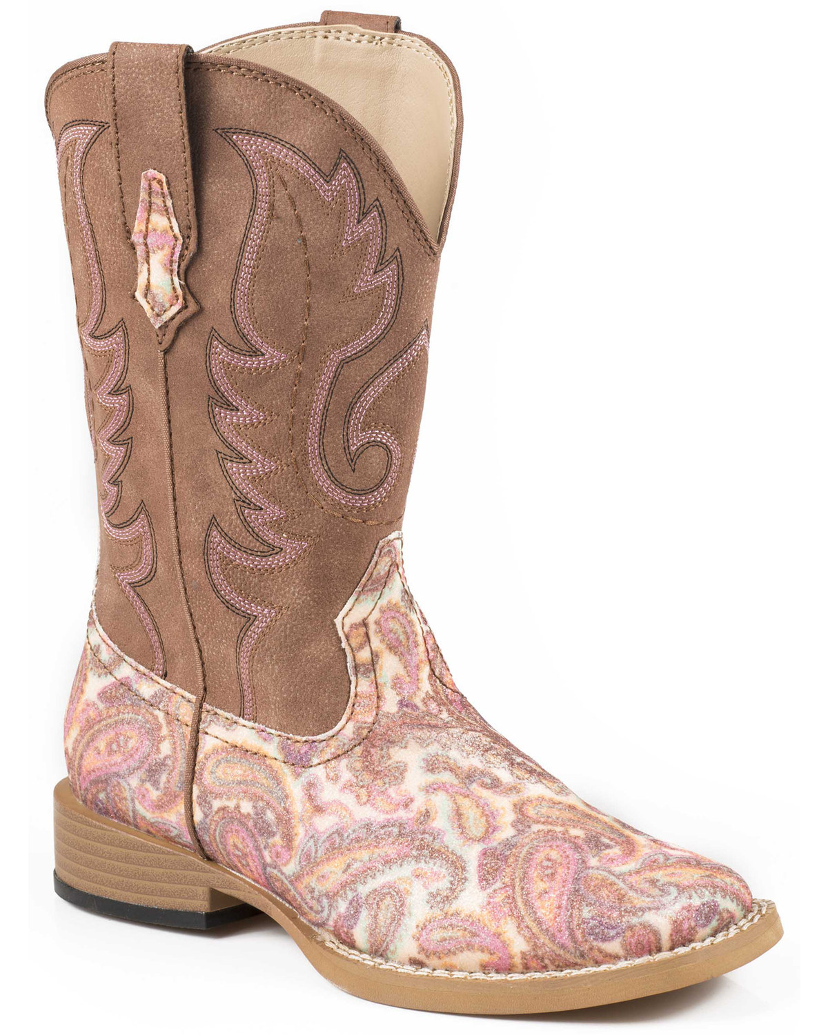 paisley cowboy boots
