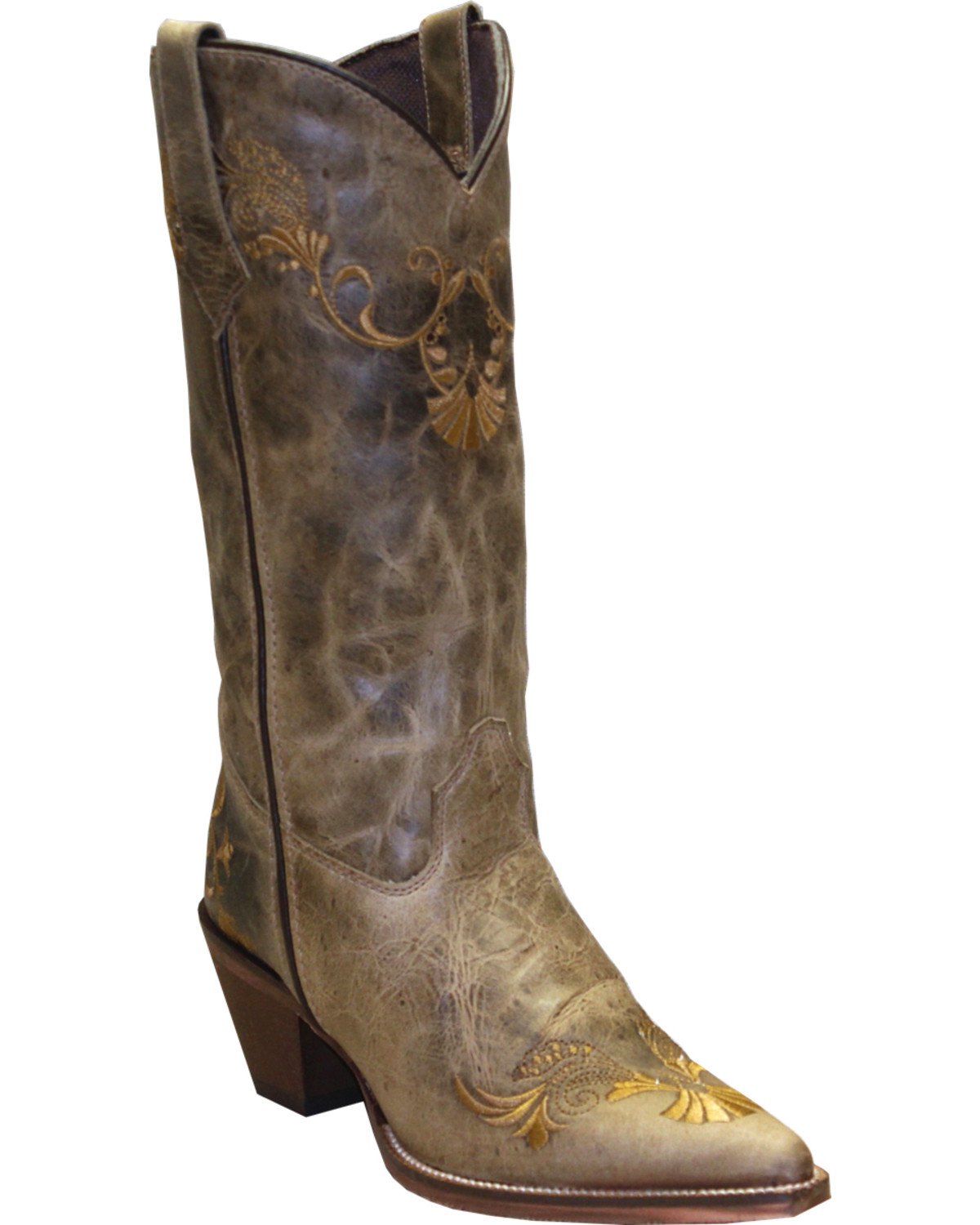 women's embroidered western boots