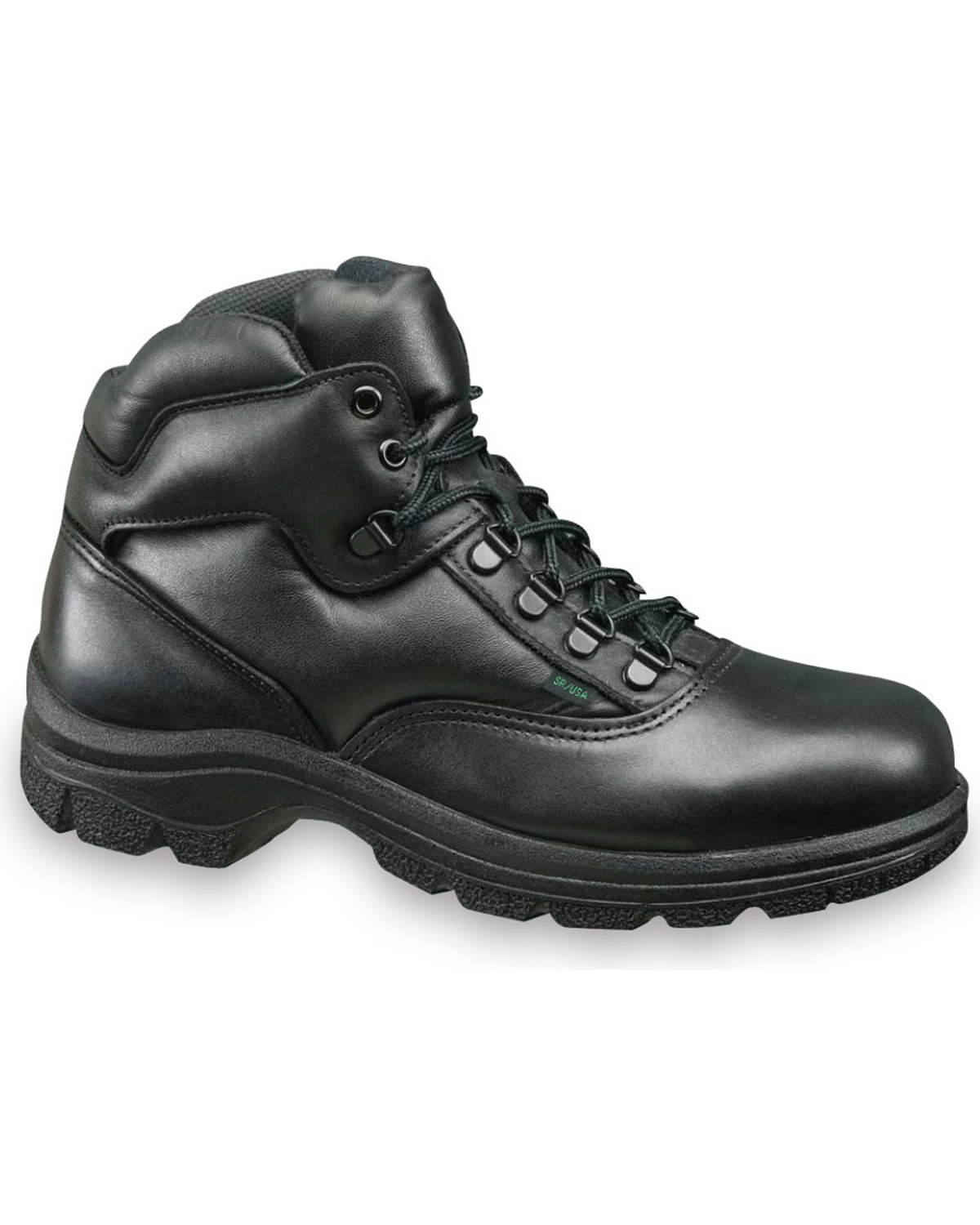 black trainer boots