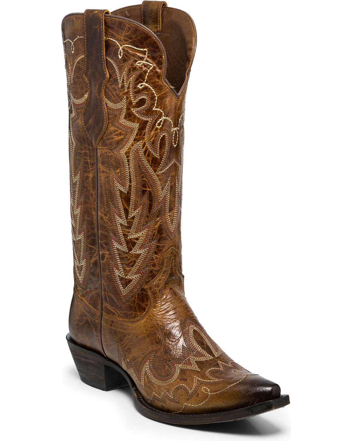 Justin Women's Elina Chocolate Cowgirl