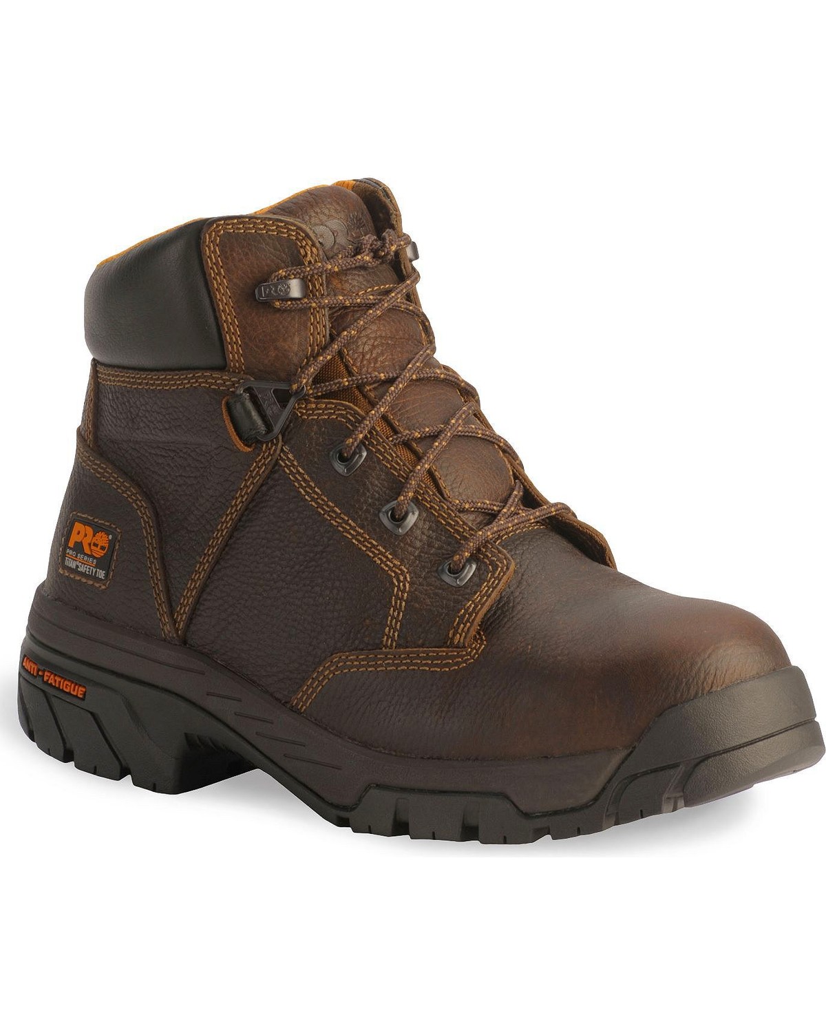 Timberland Pro Brown 6" Helix Boots - Composite Toe