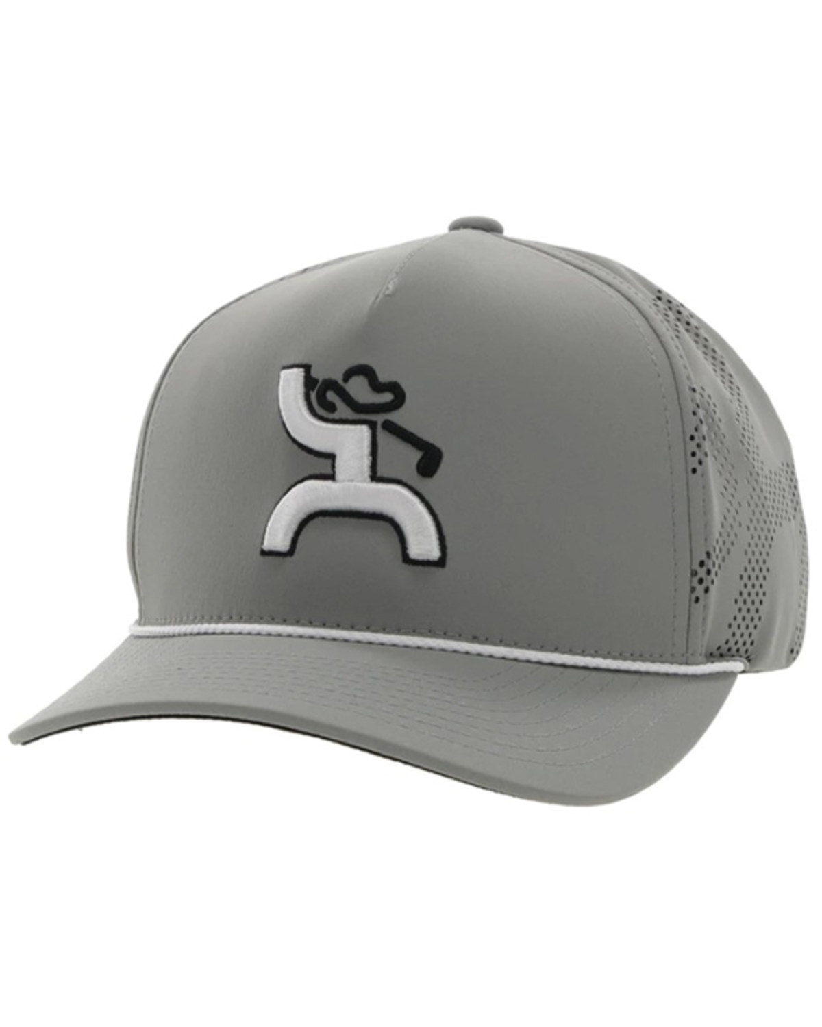 Hooey Men's Golf Logo Embroidered Trucker Cap