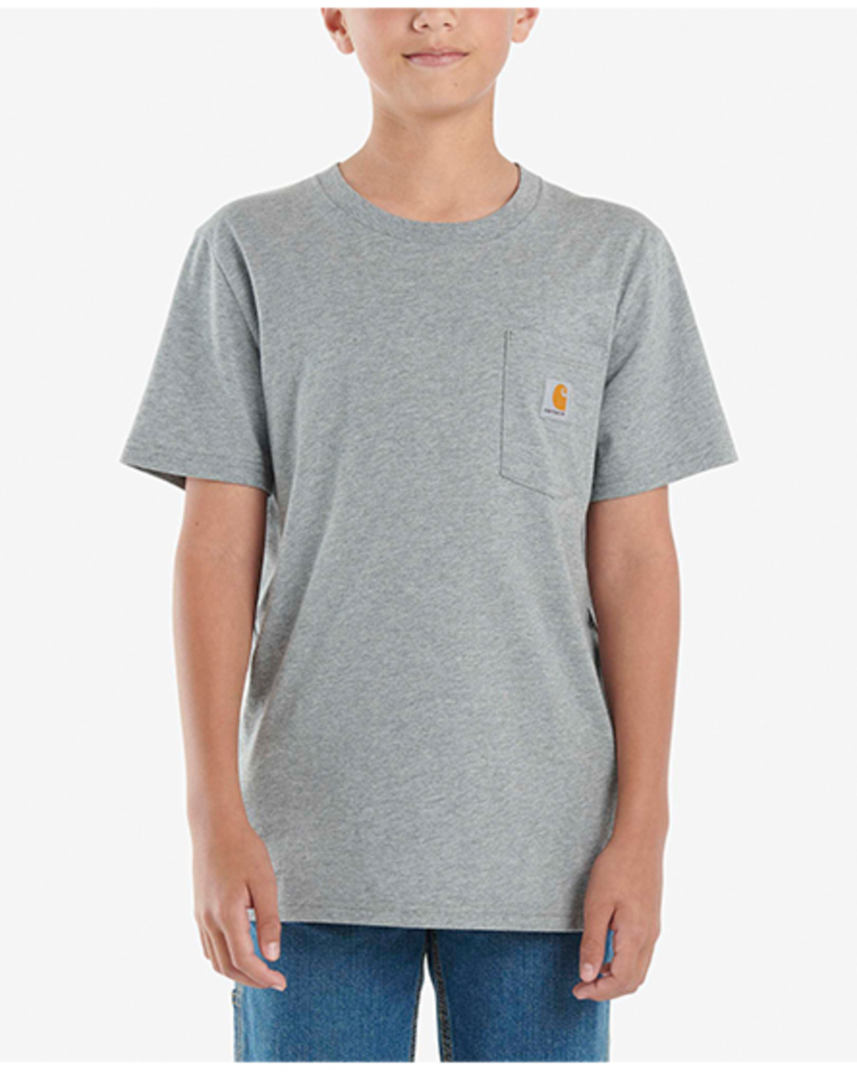 Carhartt Boys' Logo Short Sleeve Pocket T-Shirt