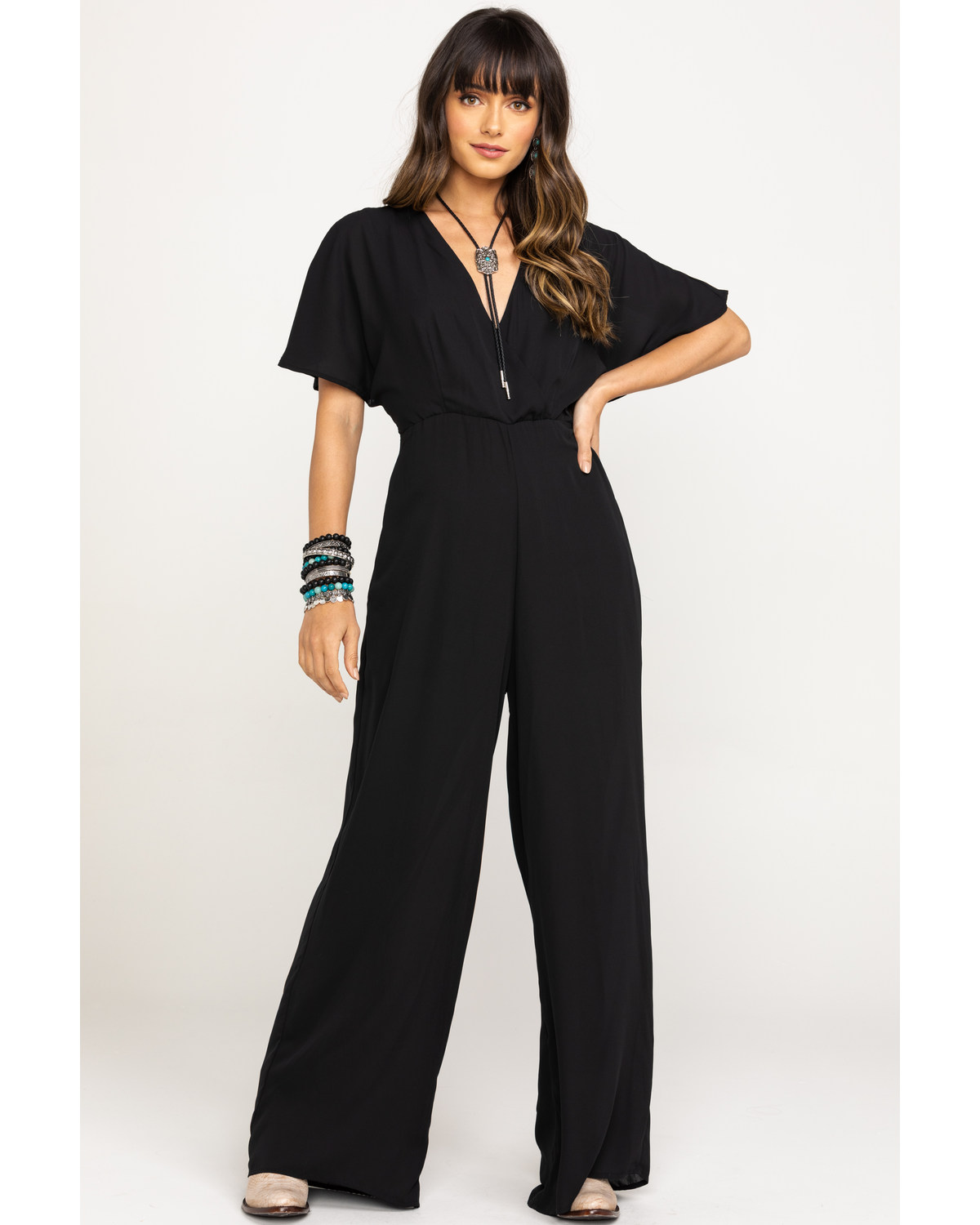 jumpsuit black short