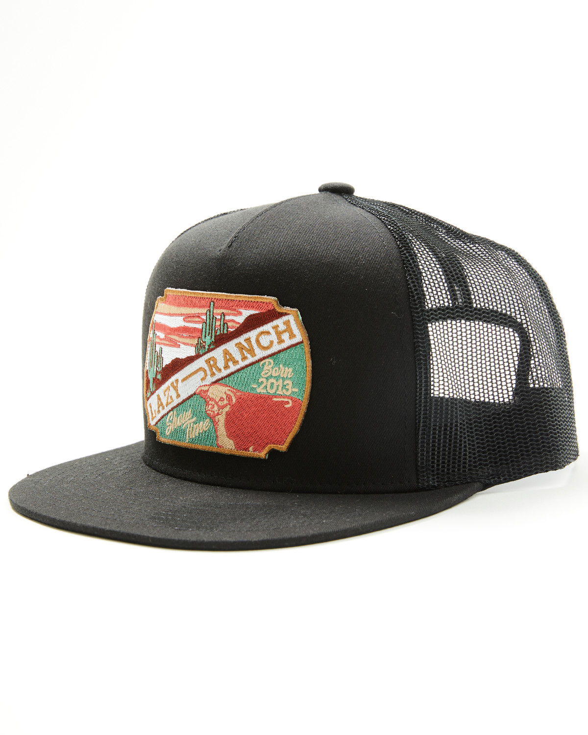 Lazy J Ranch Wear Men's Showtime Logo Ball Cap
