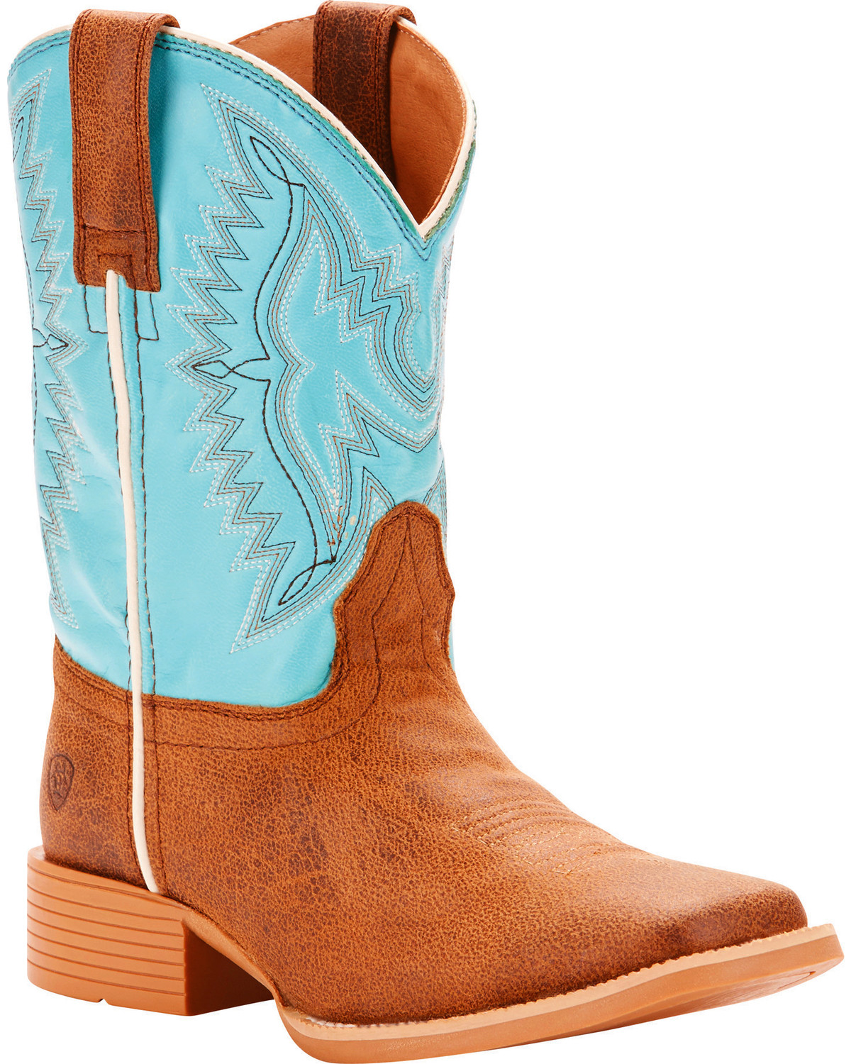 cowboy boots teal