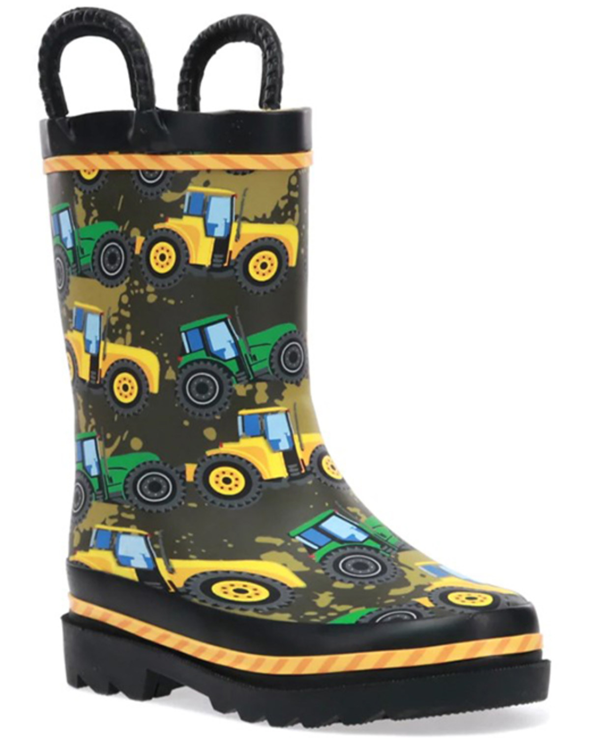 Western Chief Boys' Tractor Tough Rain Boots