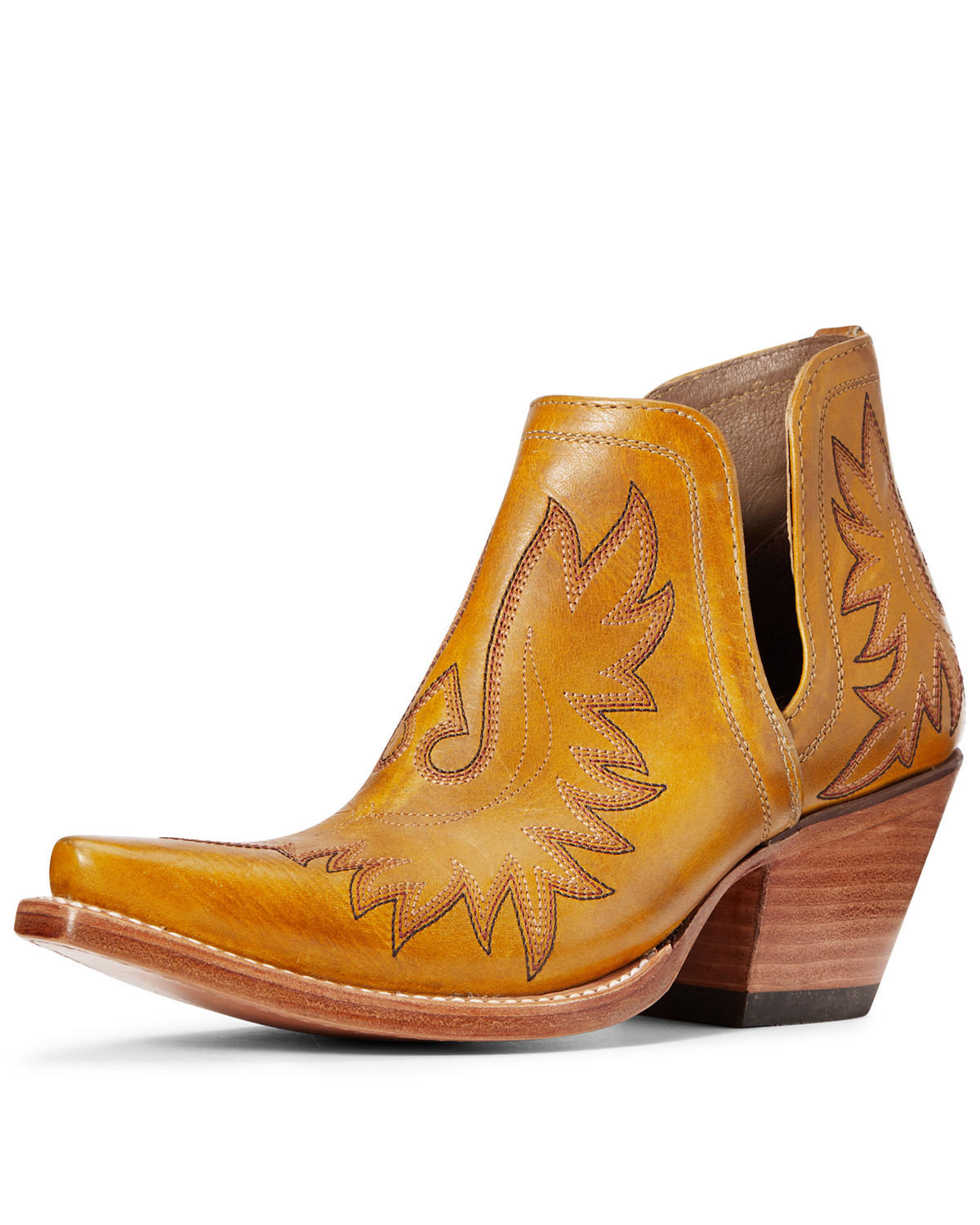 mustard cowboy boots