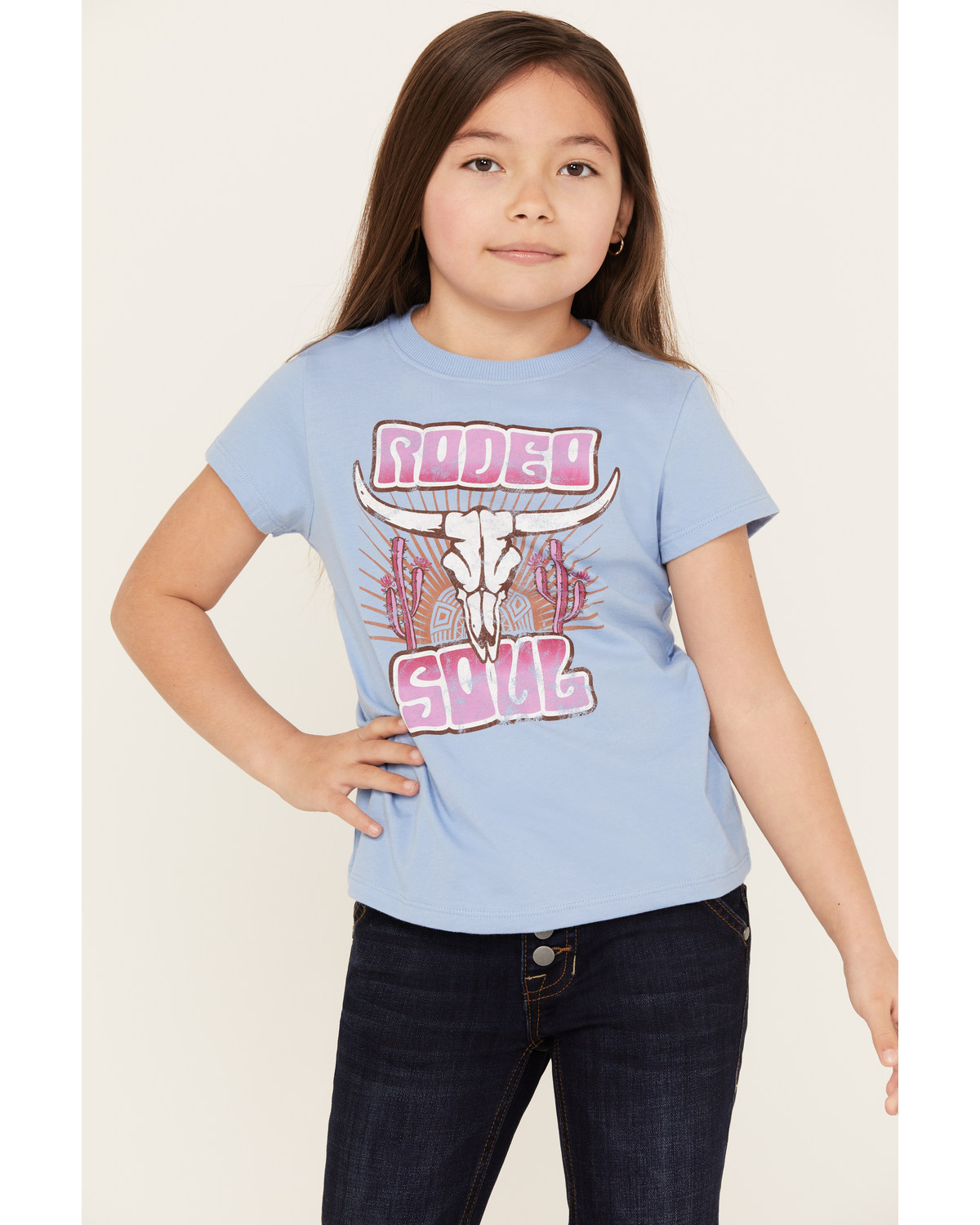 Shyanne Girls' Rodeo Soul Short Sleeve Graphic Tee