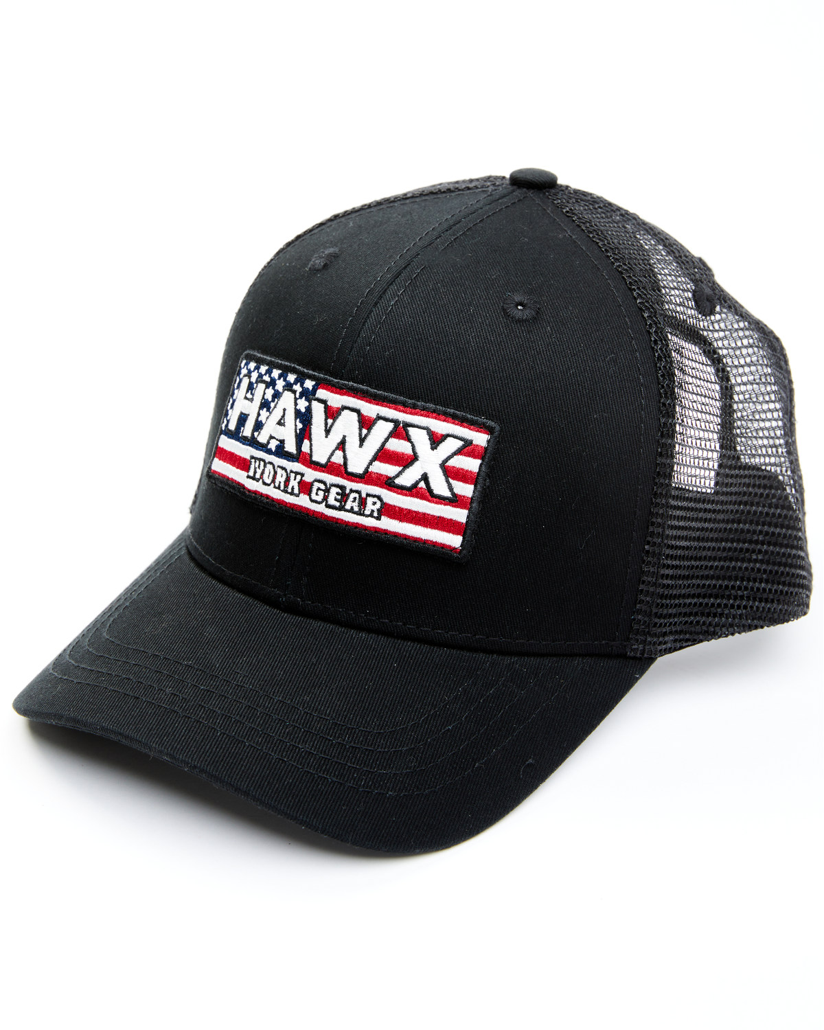 Hawx Men's American Flag Patch Mesh-Back Ball Cap