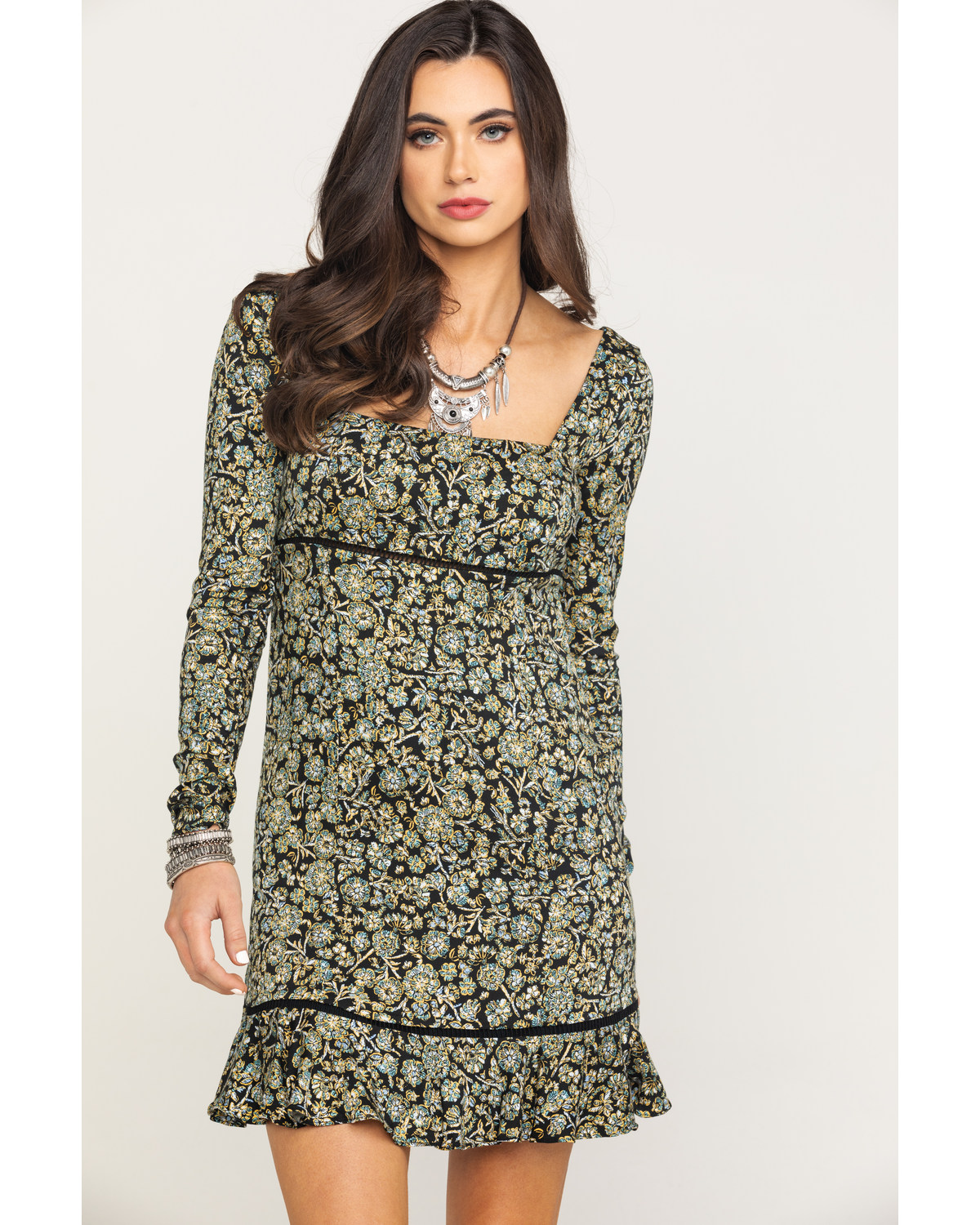 Free people boheme mini dress Clearance