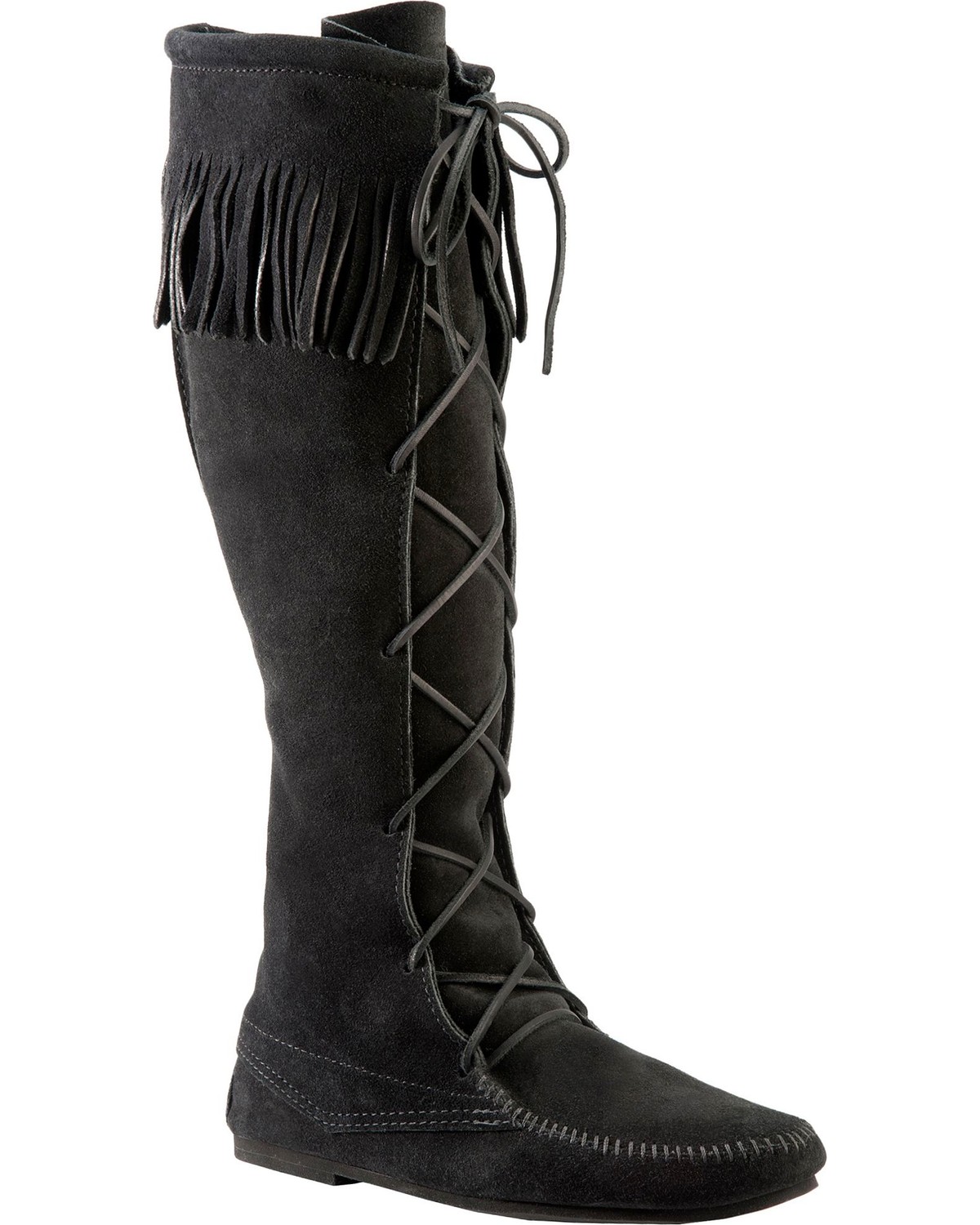 Men's LaceUp Suede Knee High Boots Boot Barn