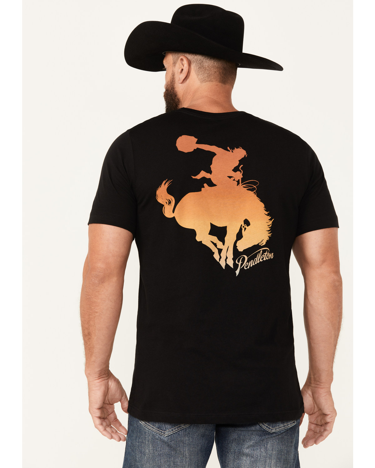 Pendleton Men's Bucking Horse Short Sleeve Graphic T-Shirt