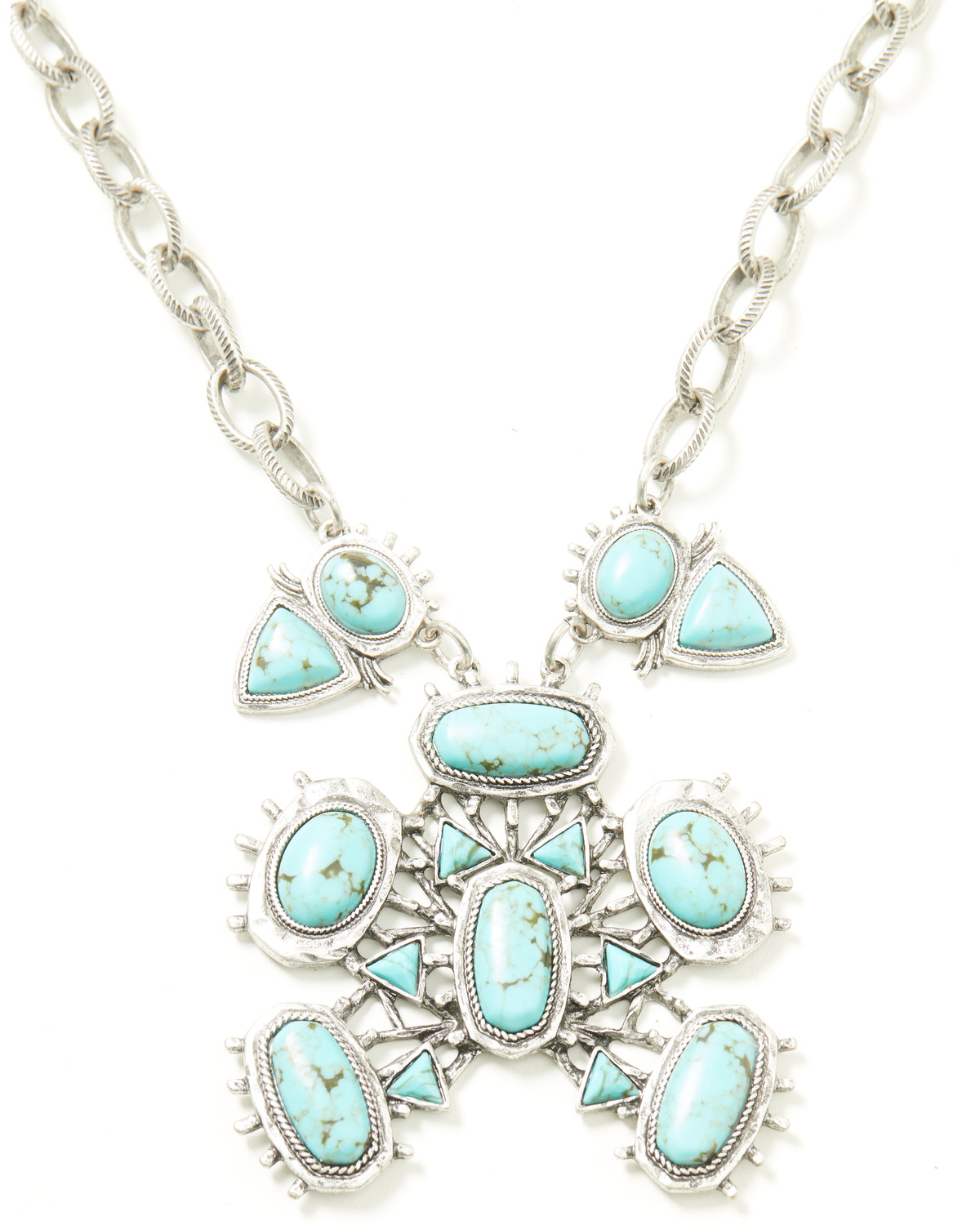 Idyllwind Women's Porsha Squash Blossom Statement Necklace