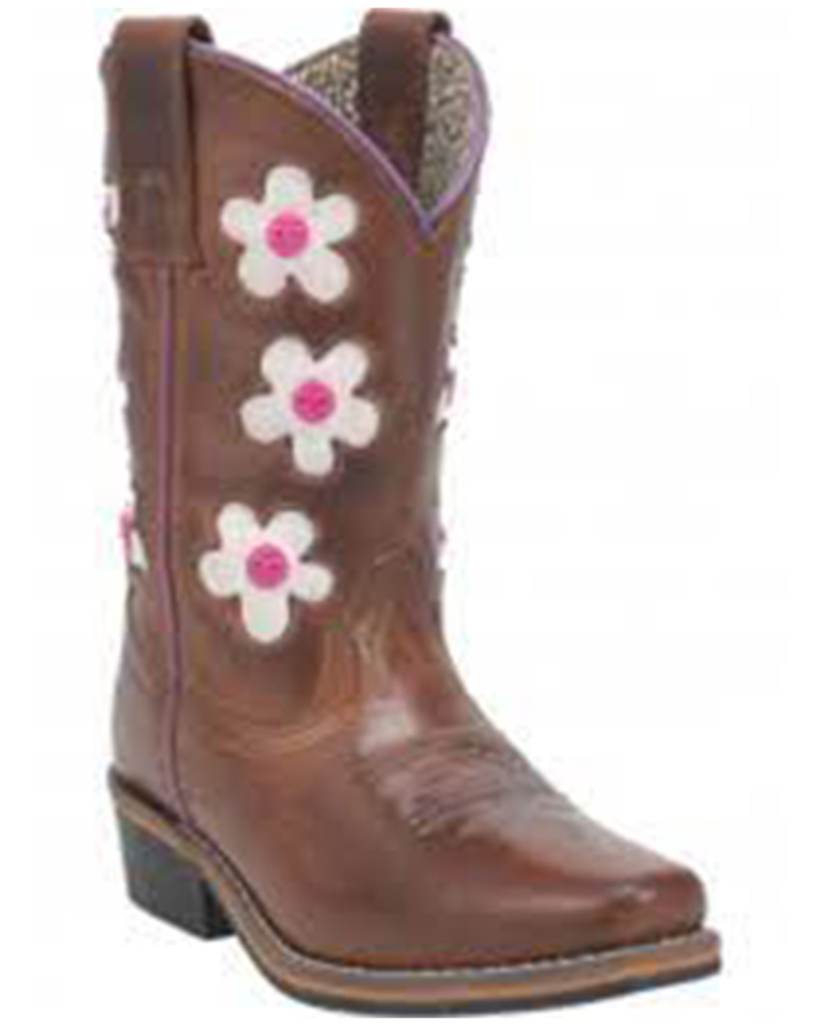 Dan Post Toddler Girls' Giselle Western Boots - Square Toe