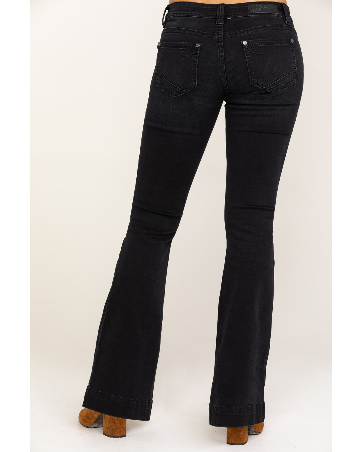 black low rise jeans womens