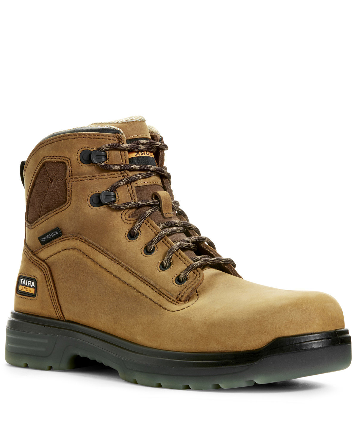 Ariat Men's Turbo Chelsea Waterproof Work Boots - Soft Toe | Mall of ...