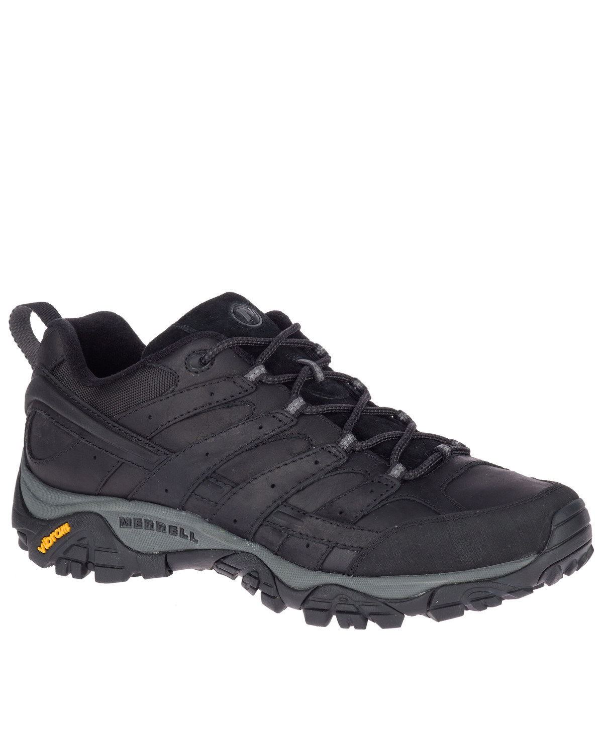 Merrell Men's Black MOAB 2 Prime Hiking Shoes - Soft Toe