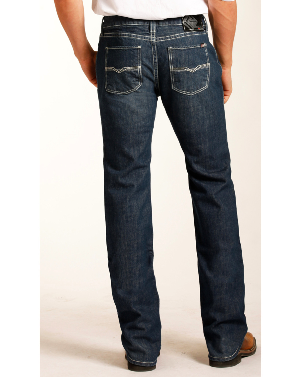 rock and roll cowboy men's jeans