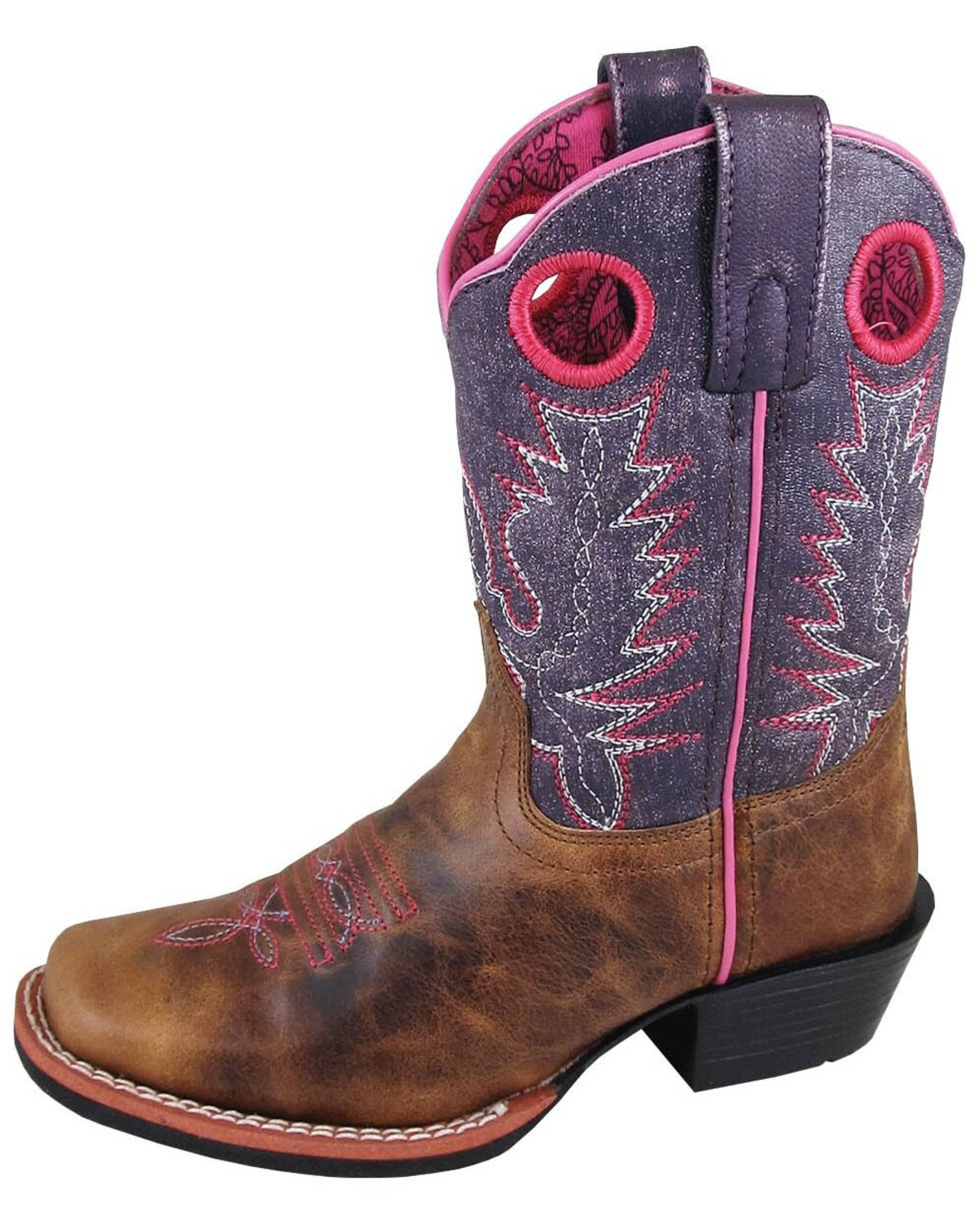 Smoky Mountain Youth Girls' Ellie Western Boots - Square Toe | Boot Barn