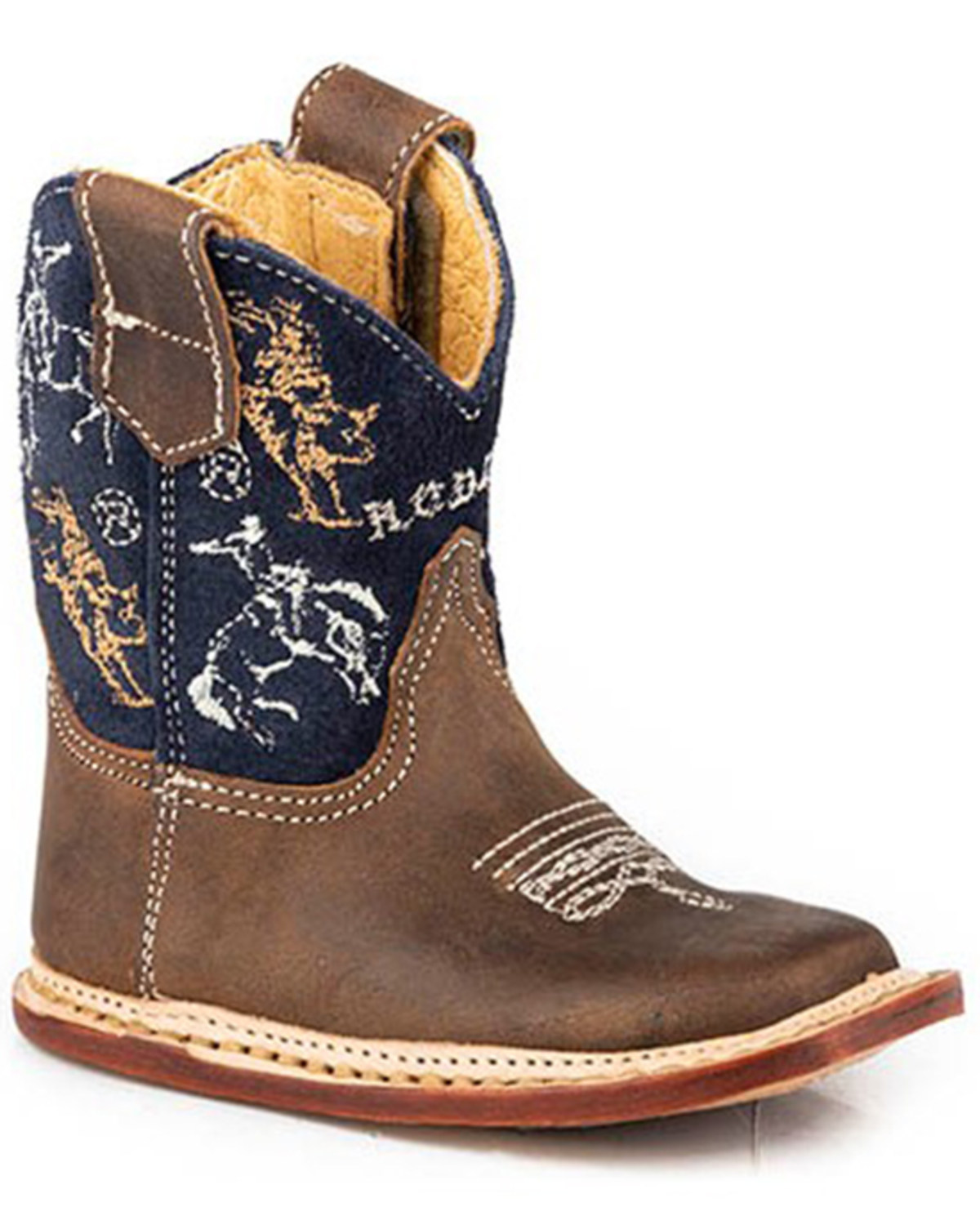 Roper Infant Boys' Rough Stock Western Boots - Broad Square Toe
