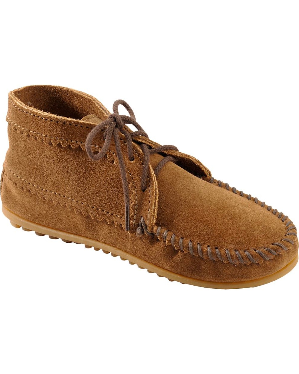 Women's Minnetonka Suede Ankle Moccasin 