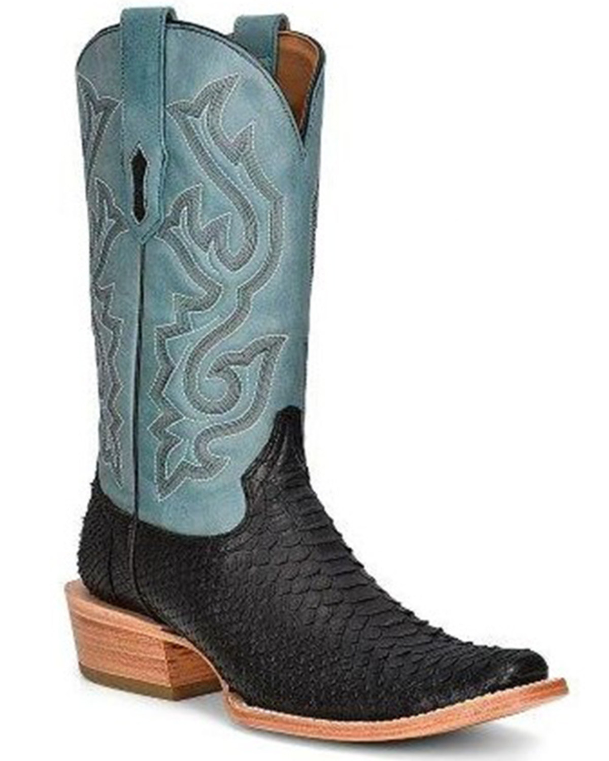 Corral Men's Exotic Python Western Boots - Square Toe