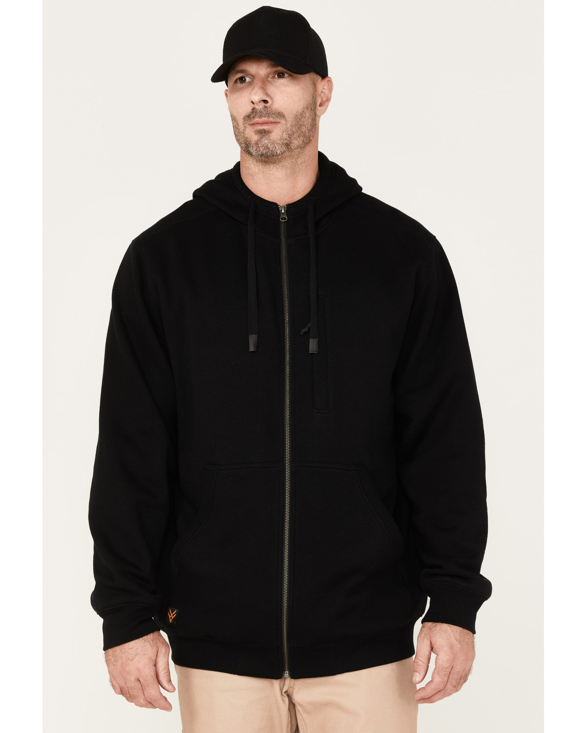 Hawx Men's Full Zip Thermal Lined Hooded Jacket - Big & Tall