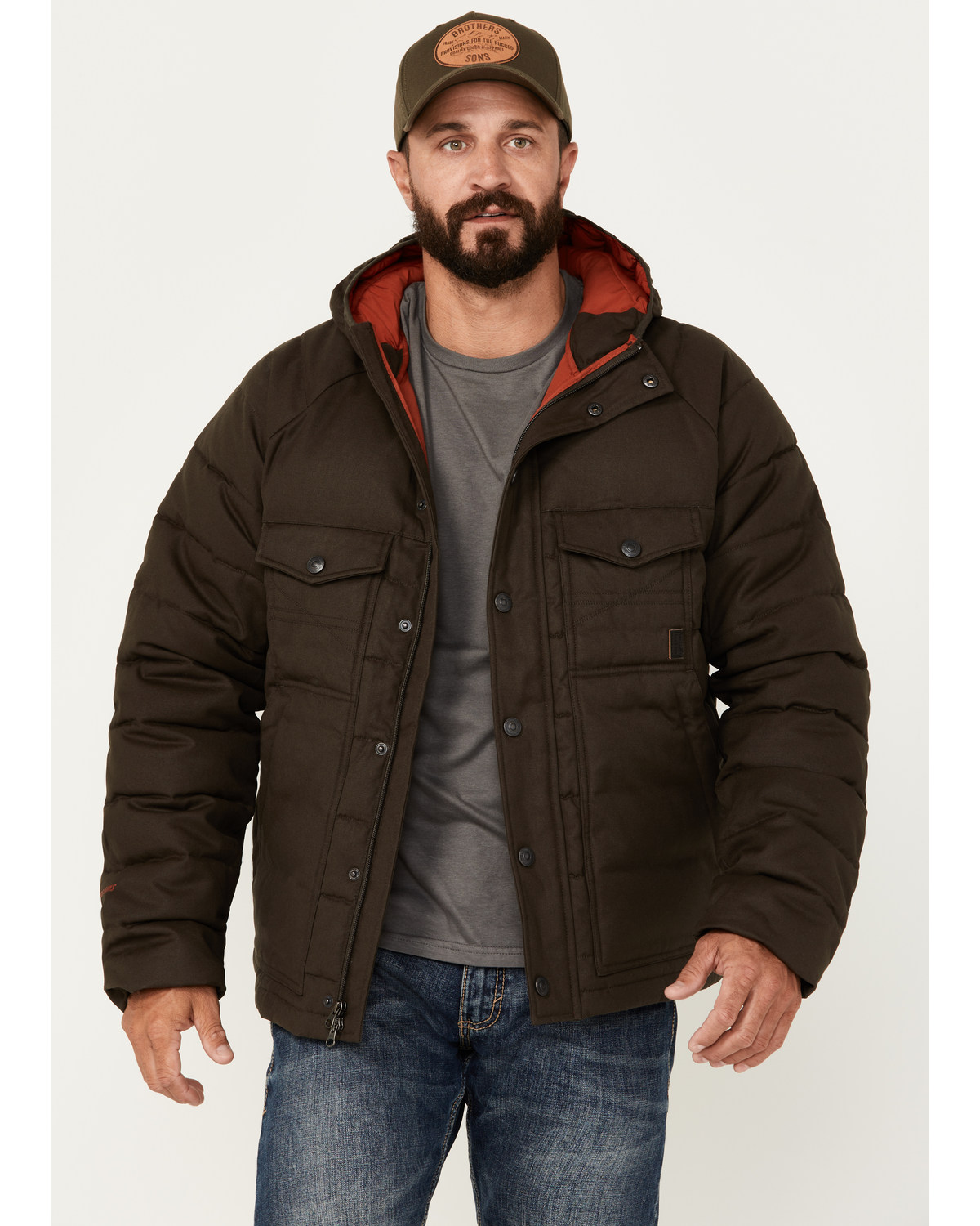 Brothers and Sons Men's Uinta Utility Snap Jacket