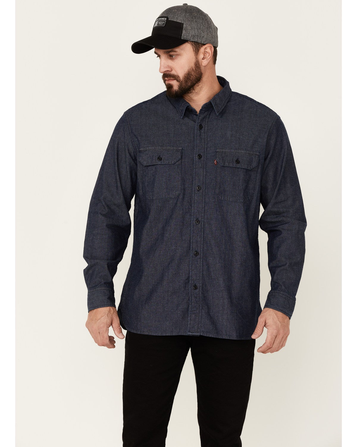 Indigo Dark Wash Classic Worker 