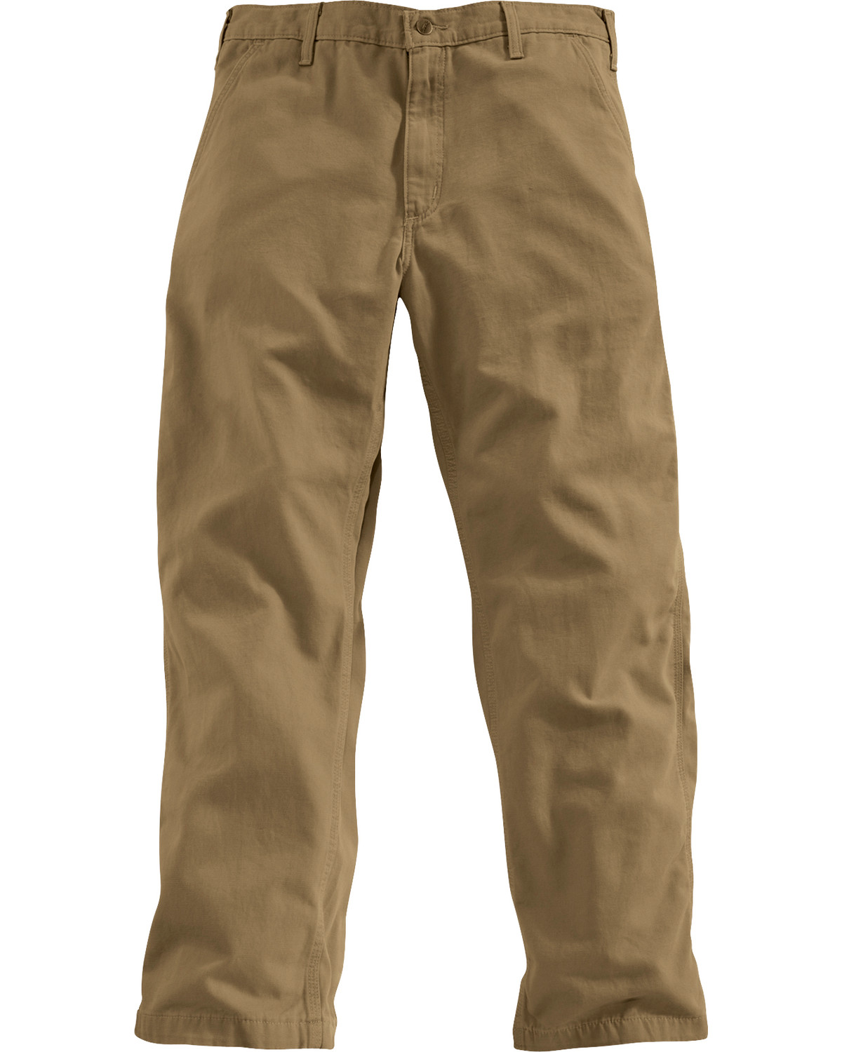 Carhartt Men's Canvas Khaki Relaxed Fit Pants | Boot Barn