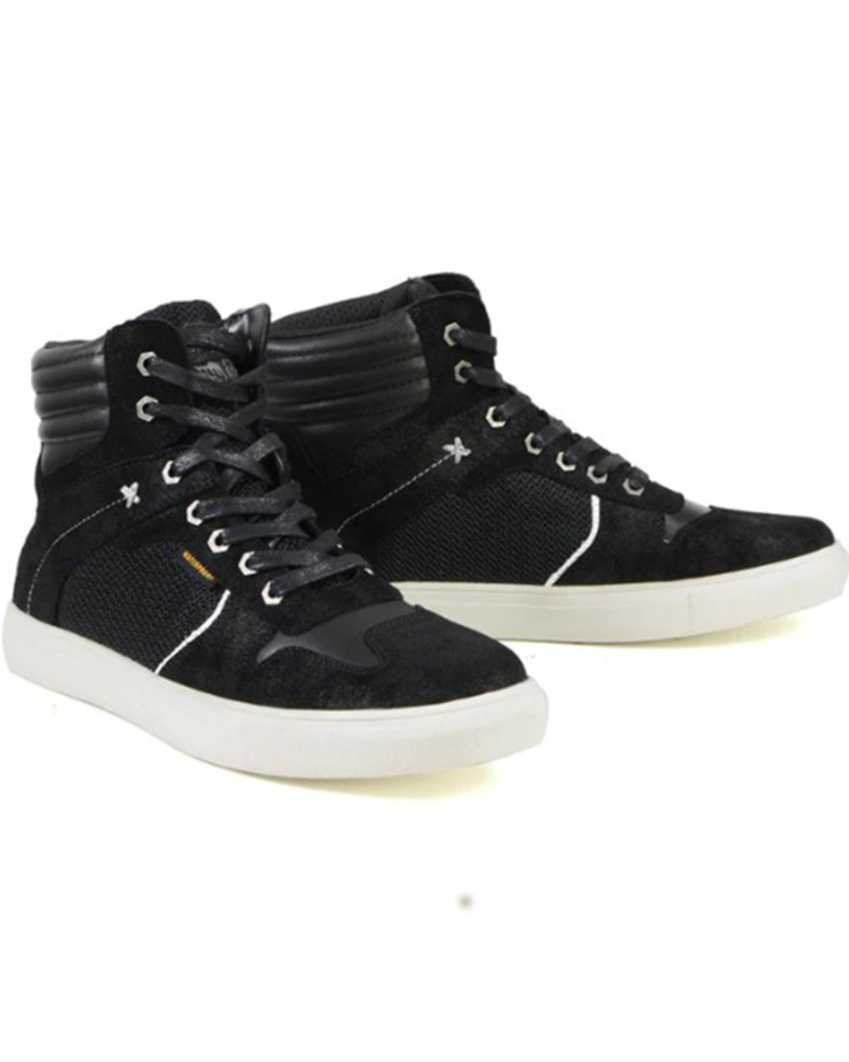 Milwaukee Leather Men's Reinforced Street Riding Waterproof Shoes - Round Toe