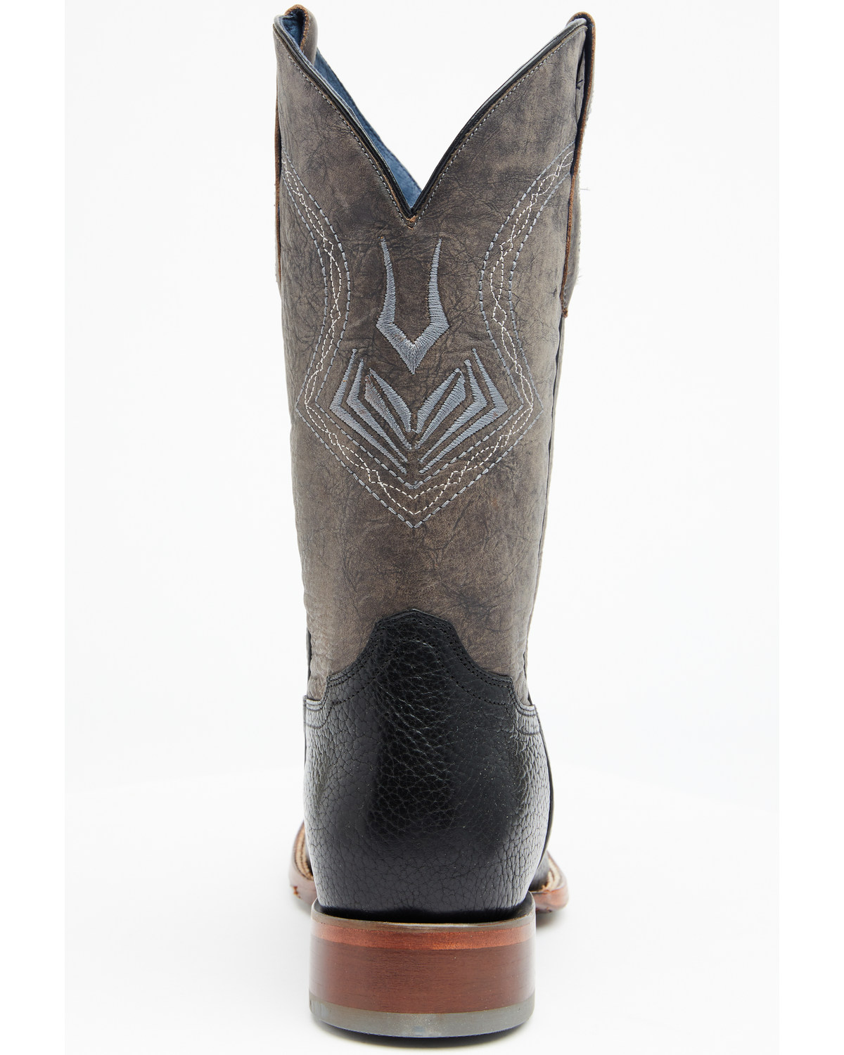 grey western boots