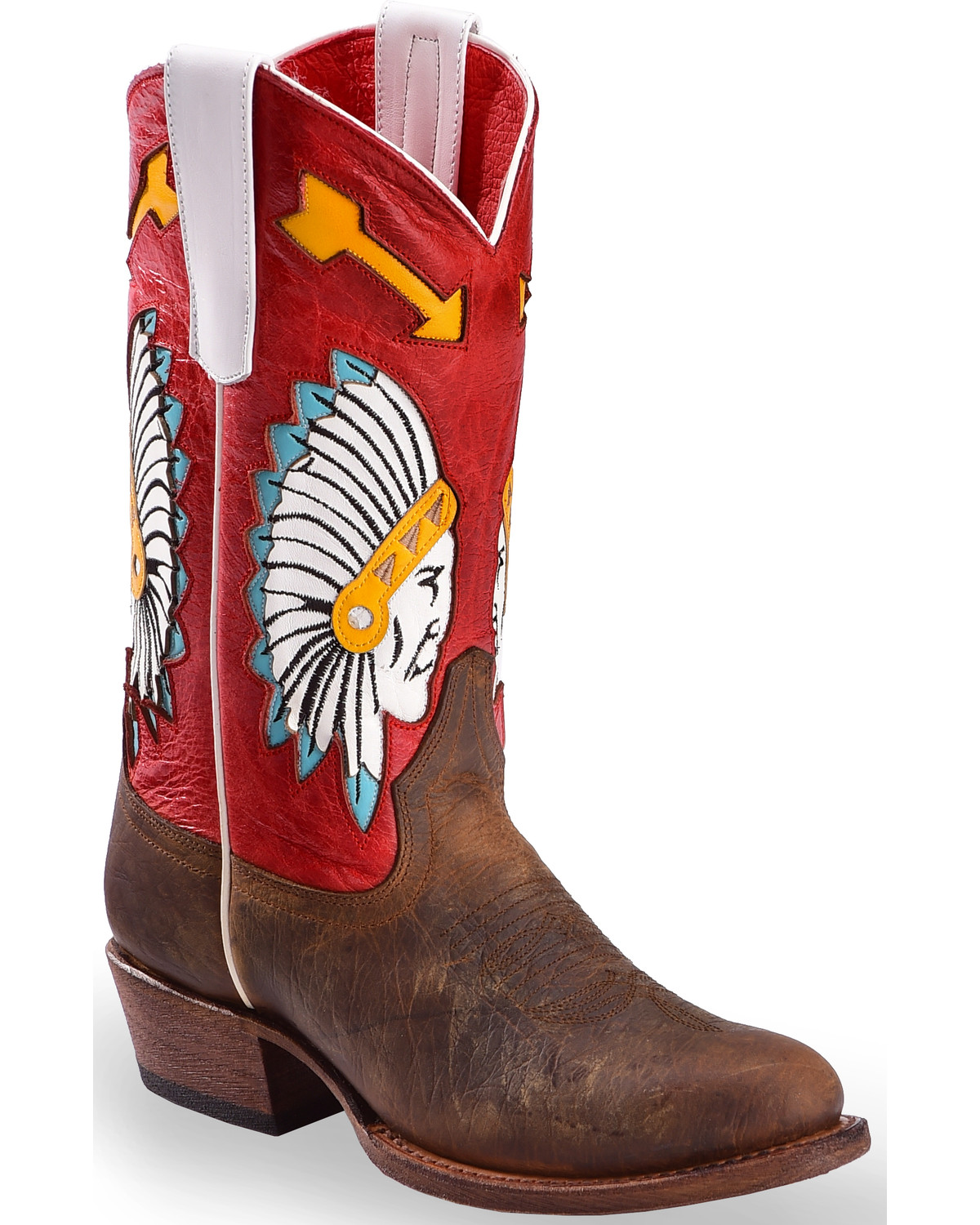 girls red cowgirl boots