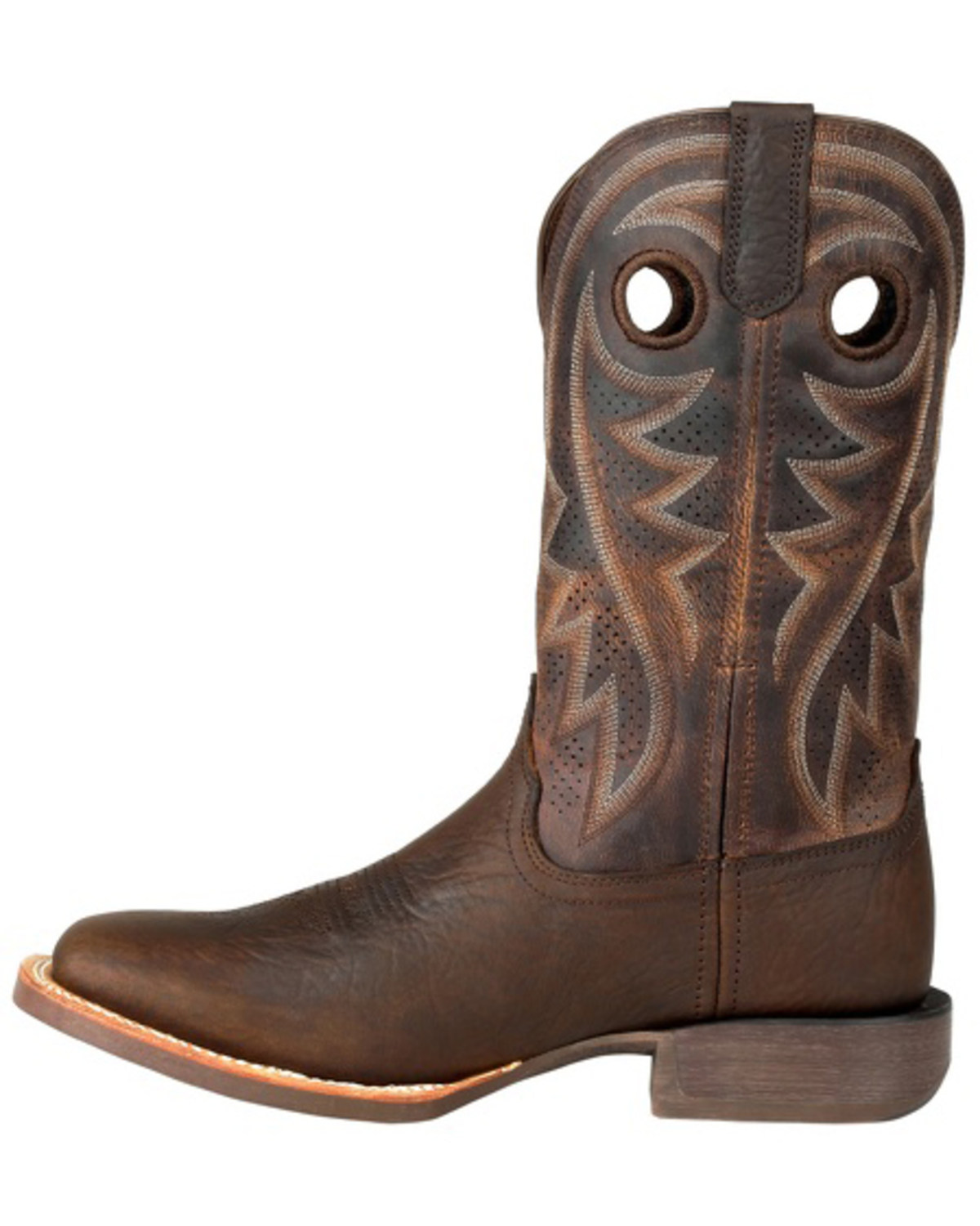 Durango Men's Brown Rebel Pro Ventilated Western Boots Square Toe